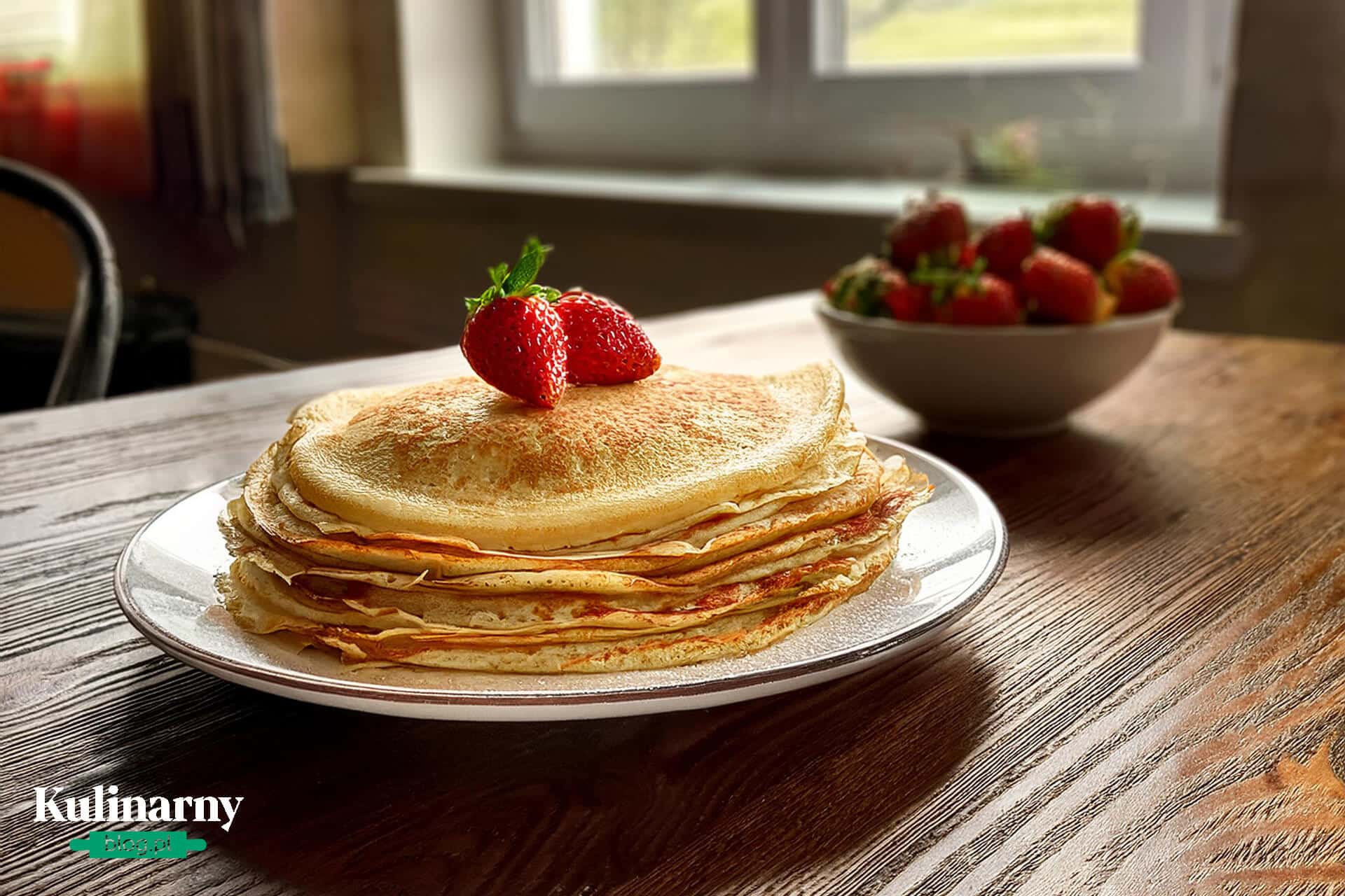 Naleśniki z truskawkami