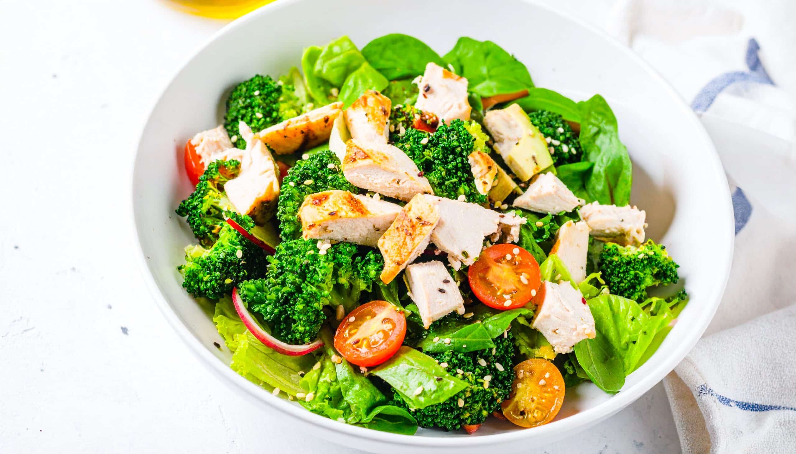 Sałatka z brokułem