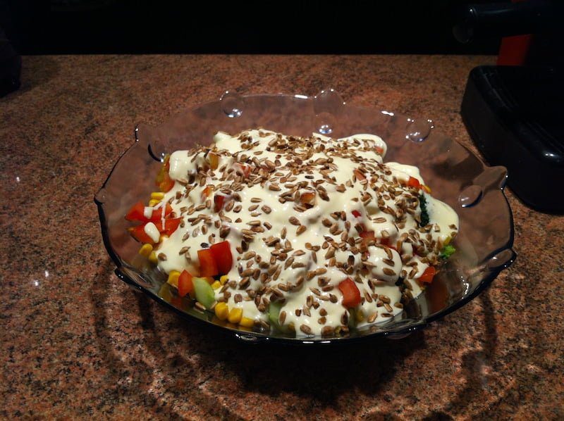 Pyszna sałatka brokułowa