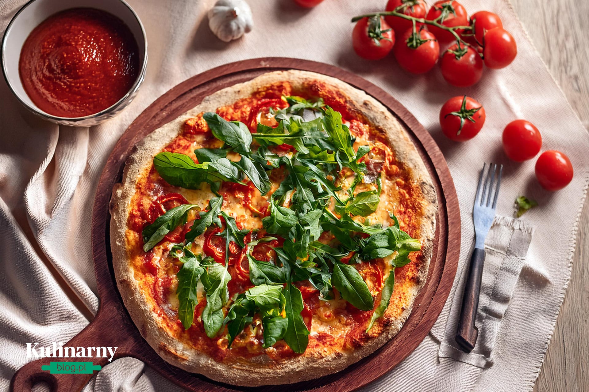 Pizza wegetariańska 1 Pizza wegetariańska