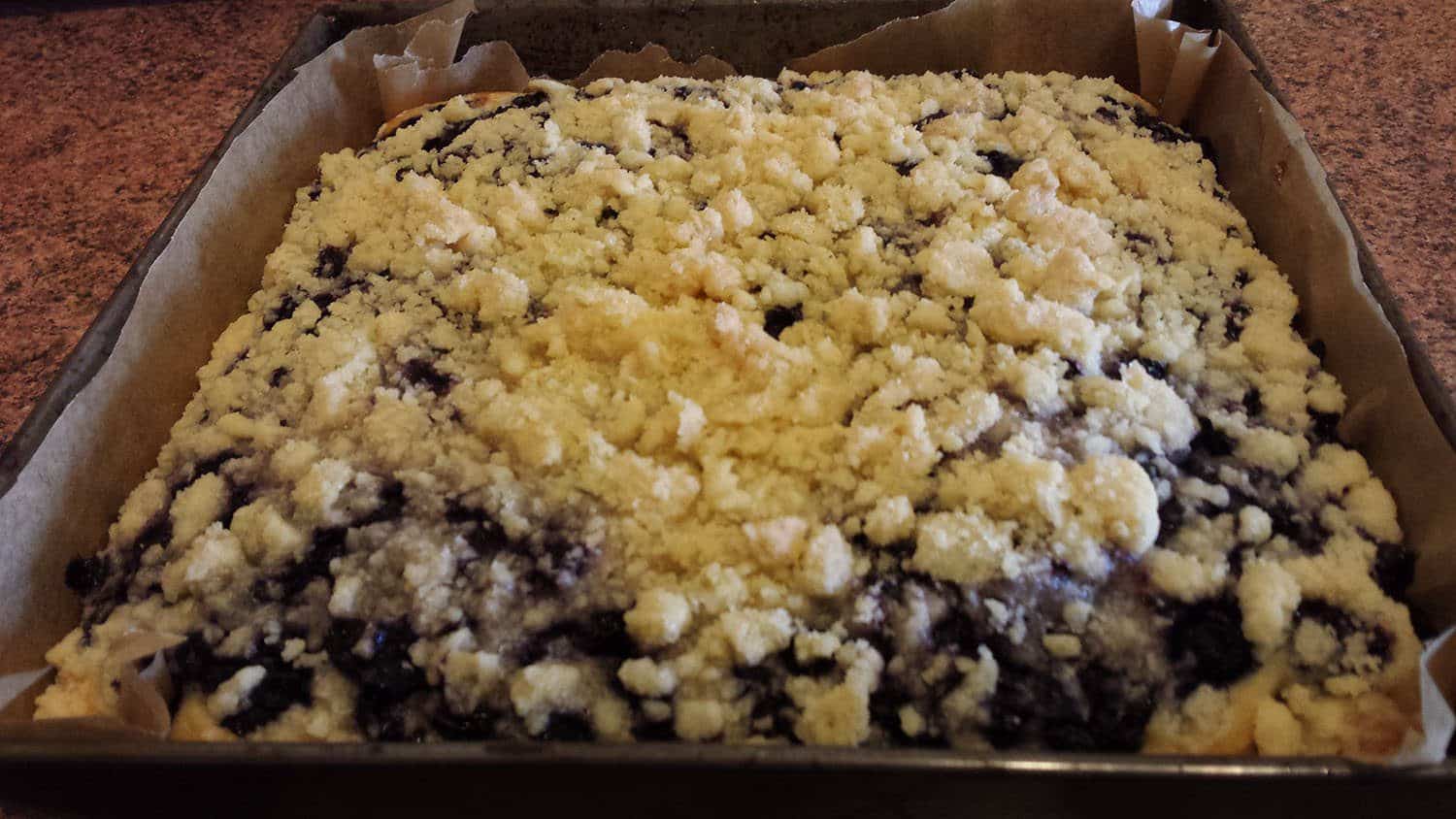 Ciasto jagodowe na maślance 1 Ciasto jagodowe na maślance