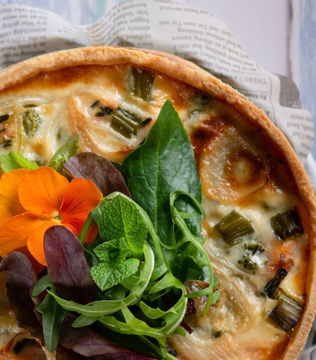 Tarta z łososiem 1 Tarta z łososiem