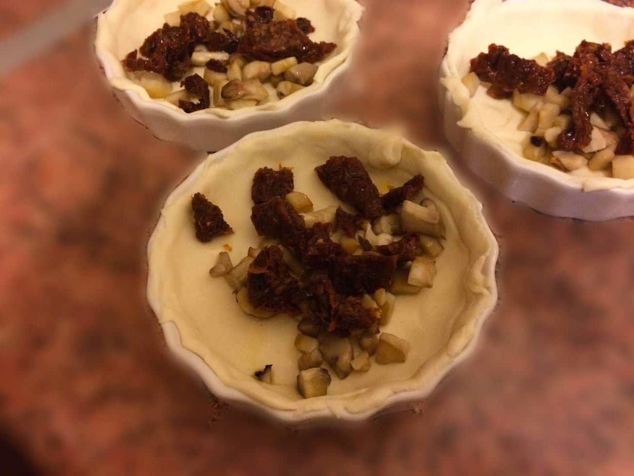 Tartaletki z suszonymi pomidorami