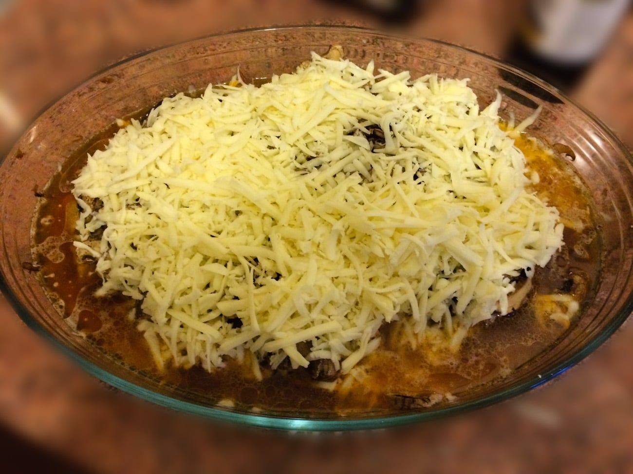 Zapiekana łopatka z suszonymi pomidorami