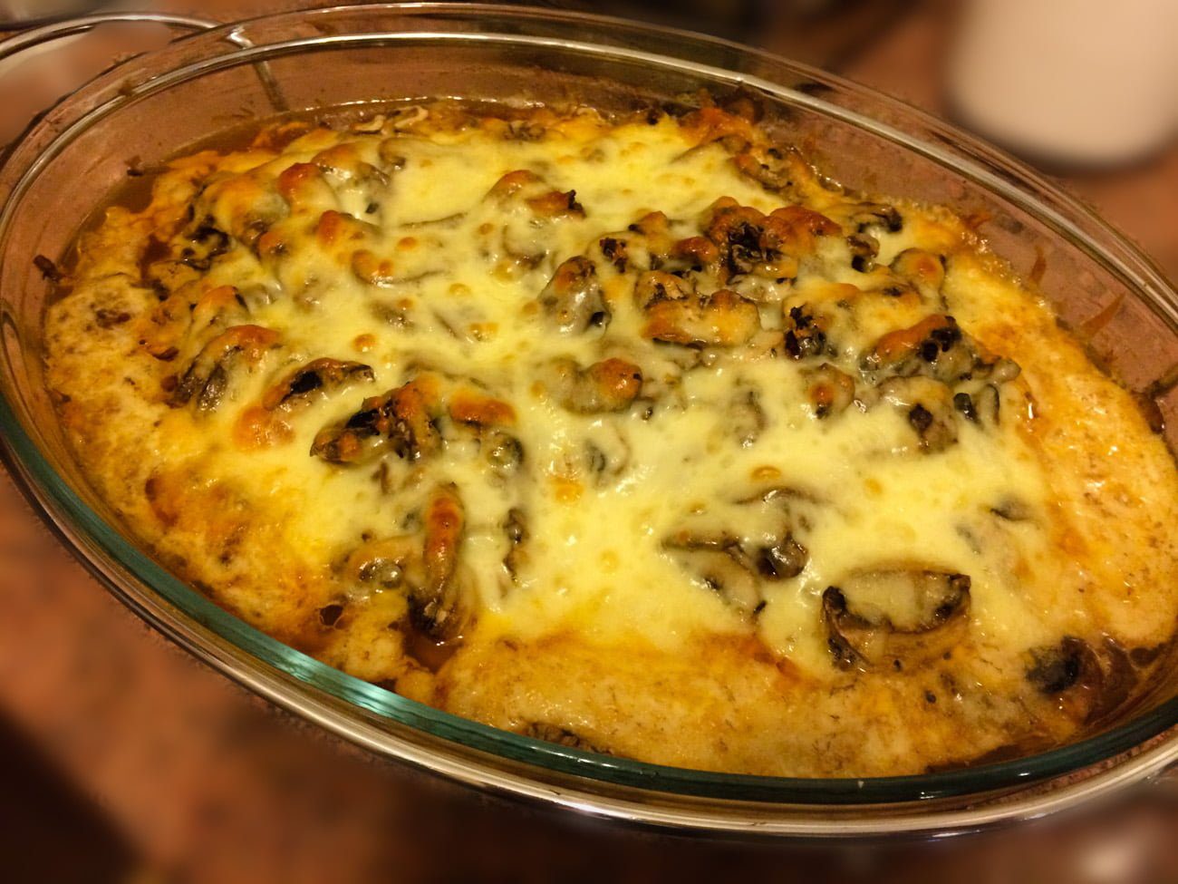 Zapiekana łopatka z suszonymi pomidorami