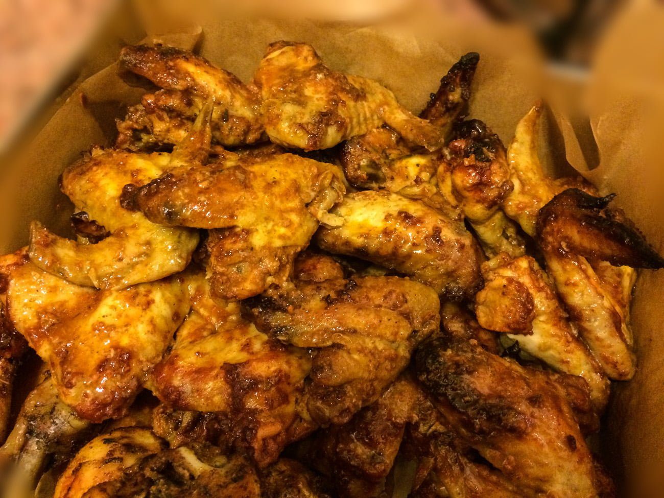 Zapiekane skrzydełka