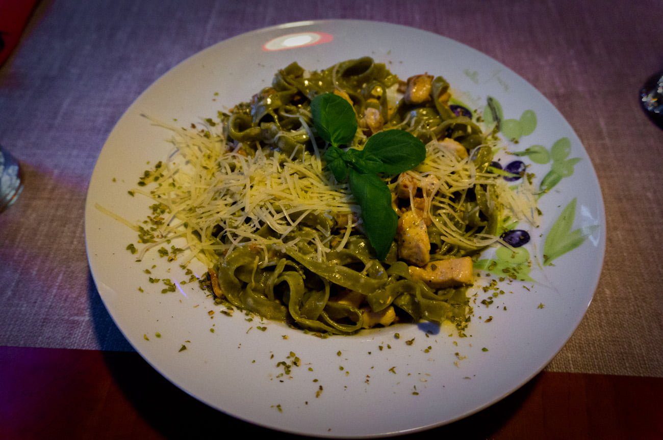 Pizzeria Sonata - warto się wybrać na tagliatelle z kurczakiem