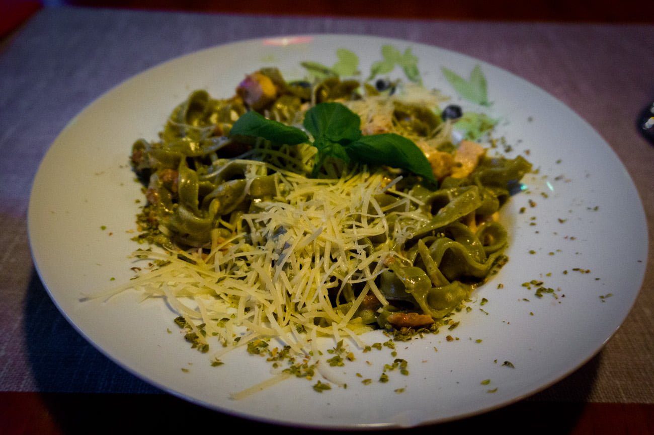 Pizzeria Sonata - warto się wybrać na tagliatelle z kurczakiem
