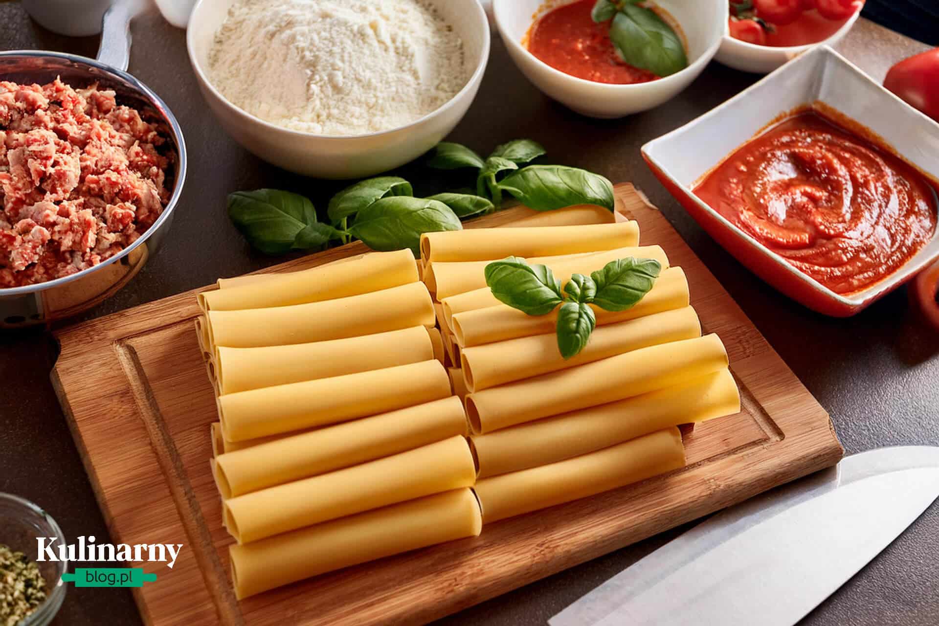 Cannelloni z mięsem mielonym