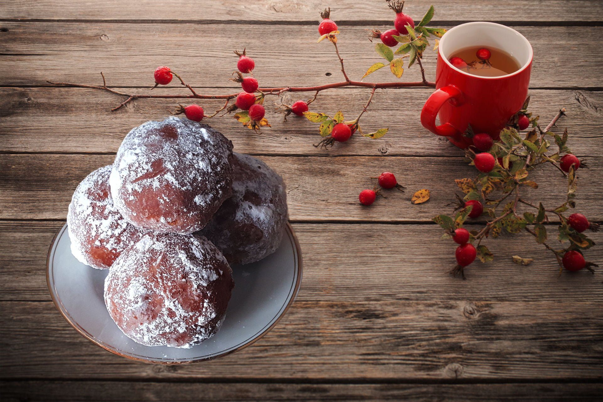Pączki z makiem