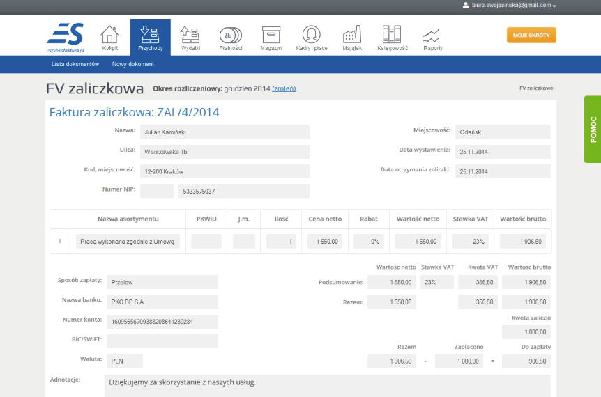 Własny biznes - prowadzimy bloga 1 fot. szybkafaktura.pl