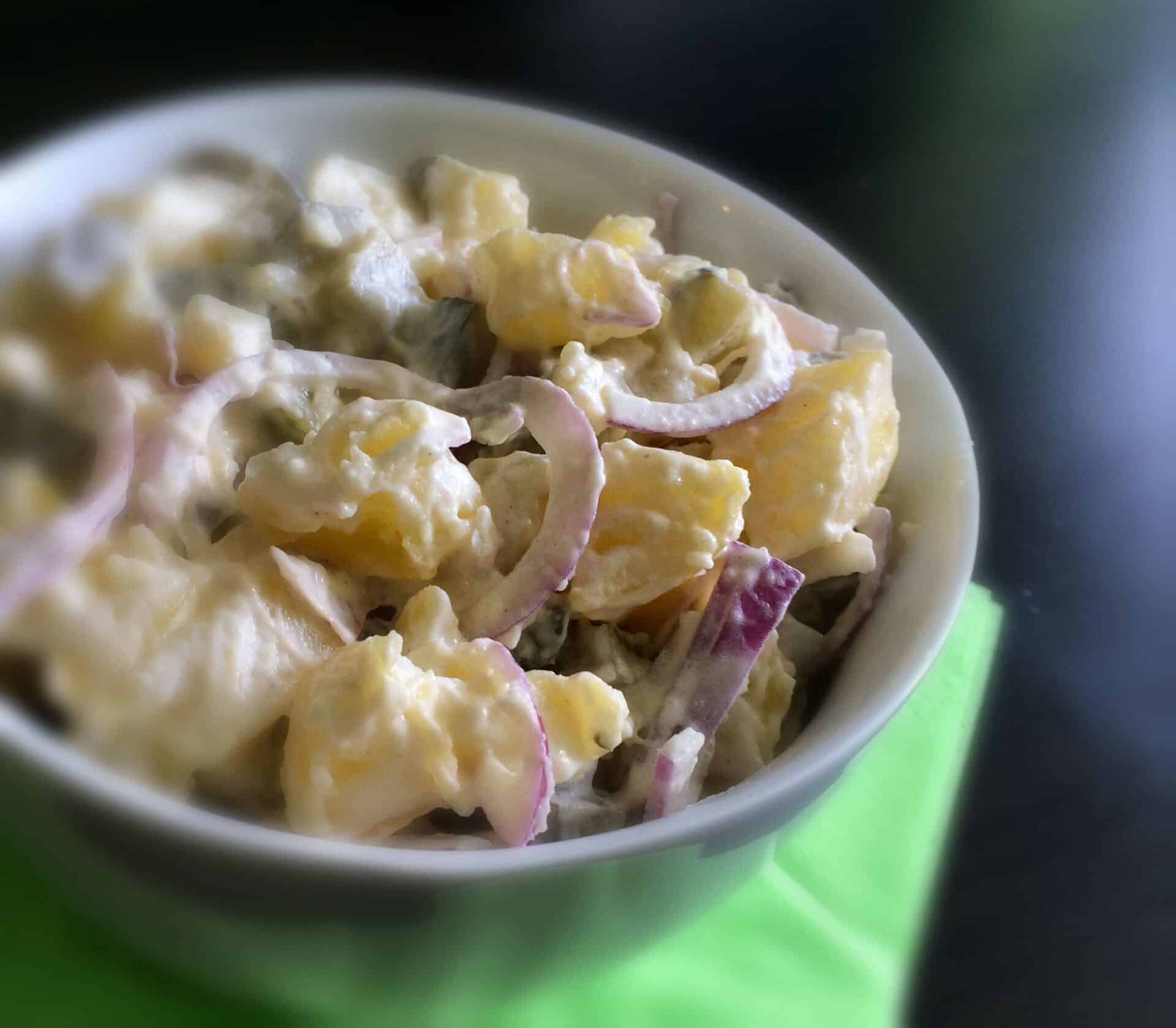 Sałatki na grilla - 10 sprawdzonych propozycji 3 Sałatka ziemniaczana