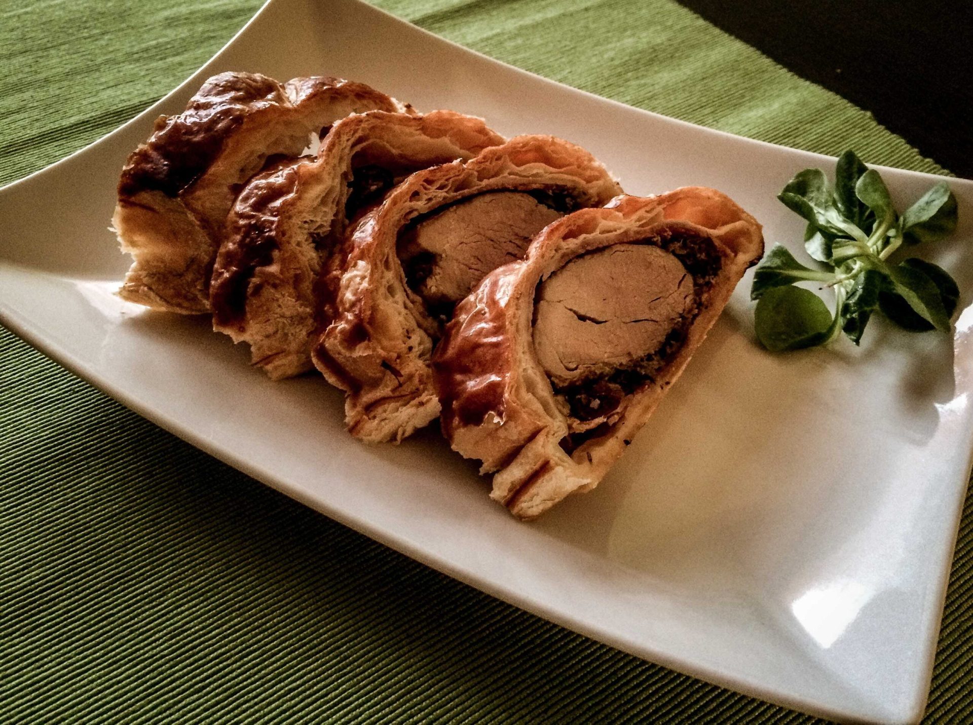 Polędwiczka w cieście francuskim