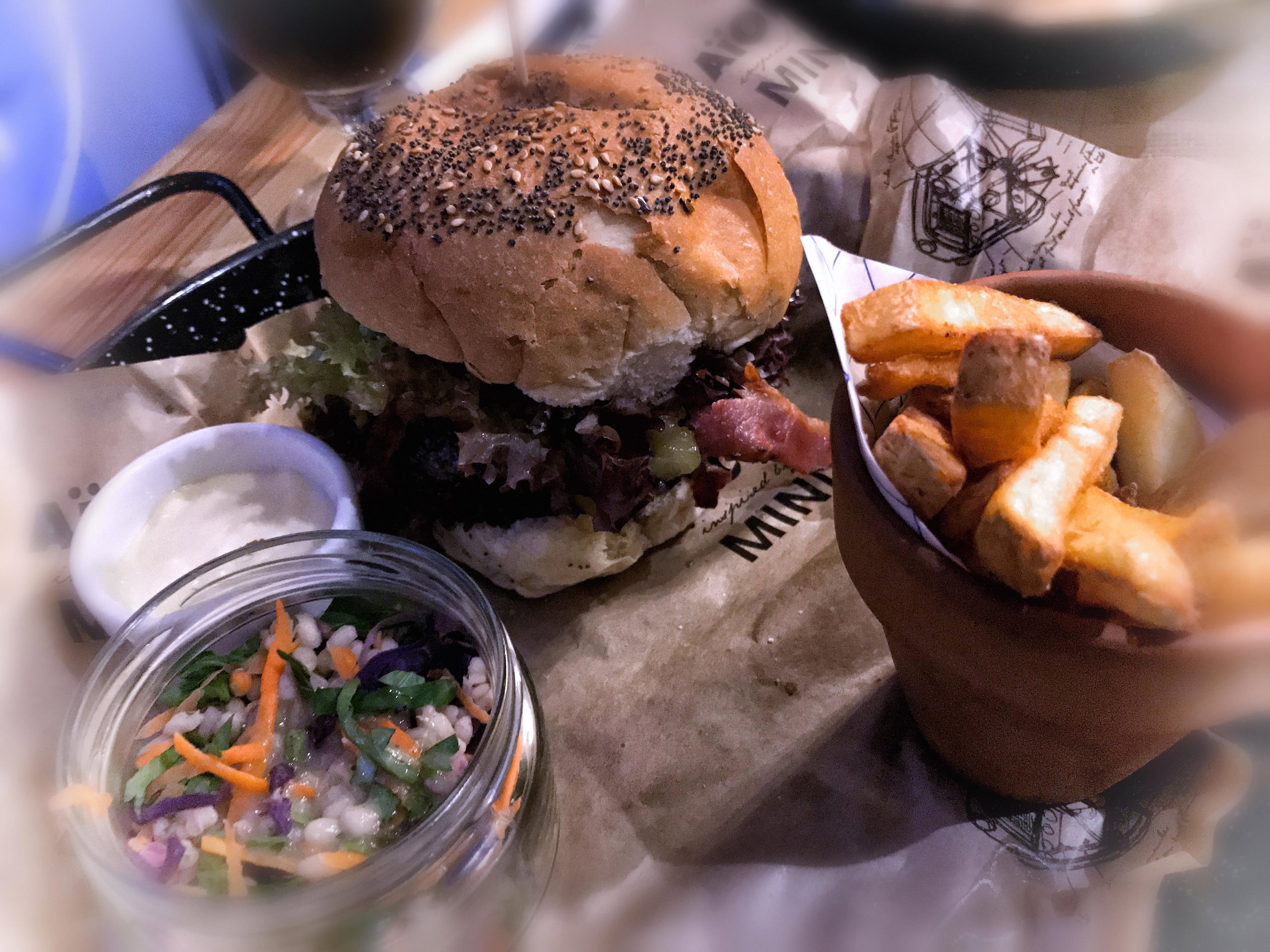 Aioli inspired by MINI - burger