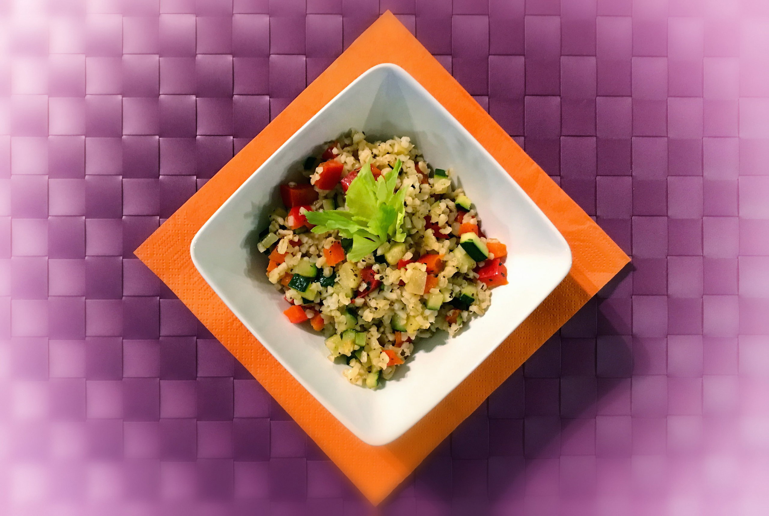 Kasza bulgur z warzywami 1 Kasza bulgur z warzywami