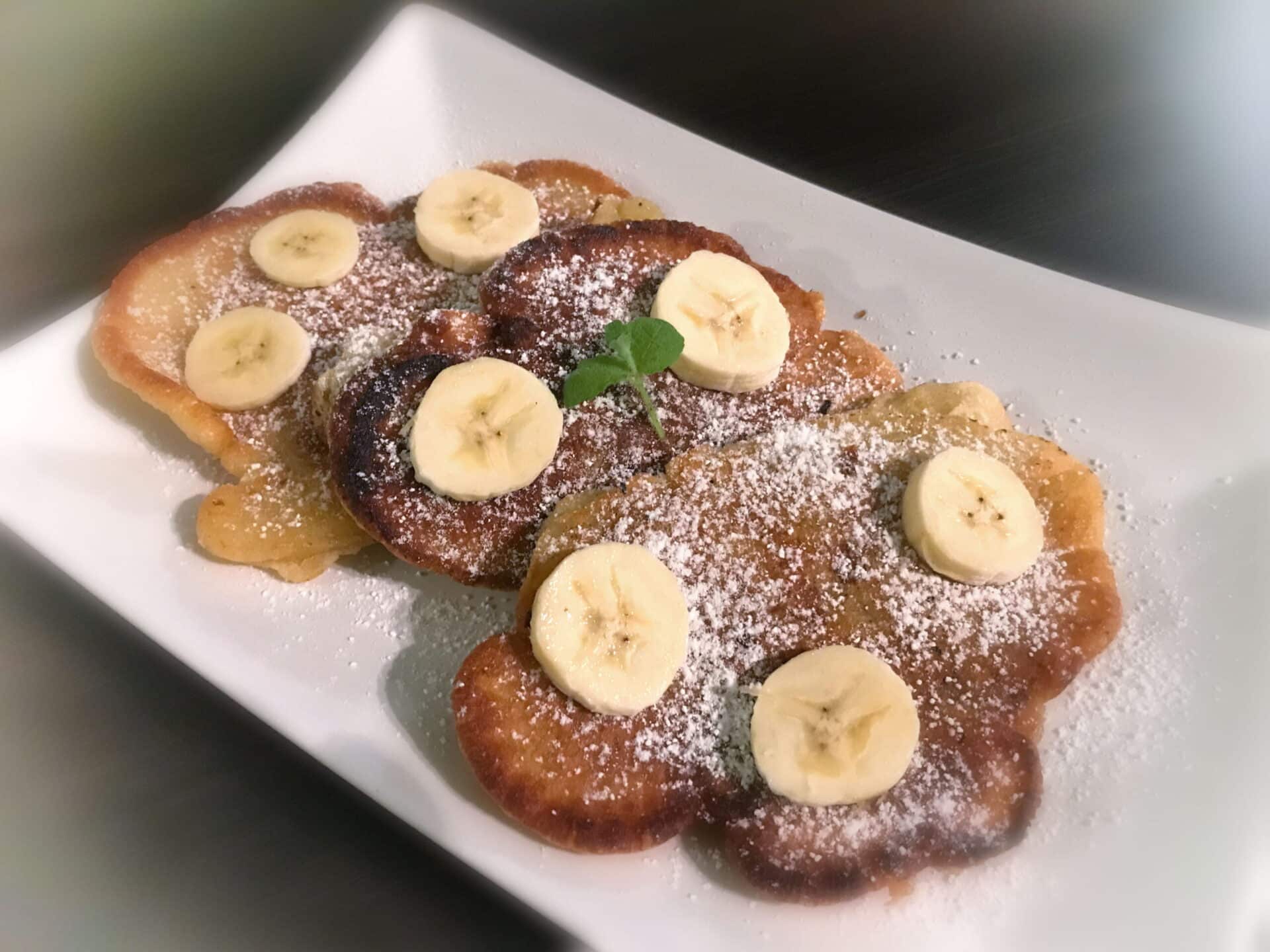 Placuszki z bananami