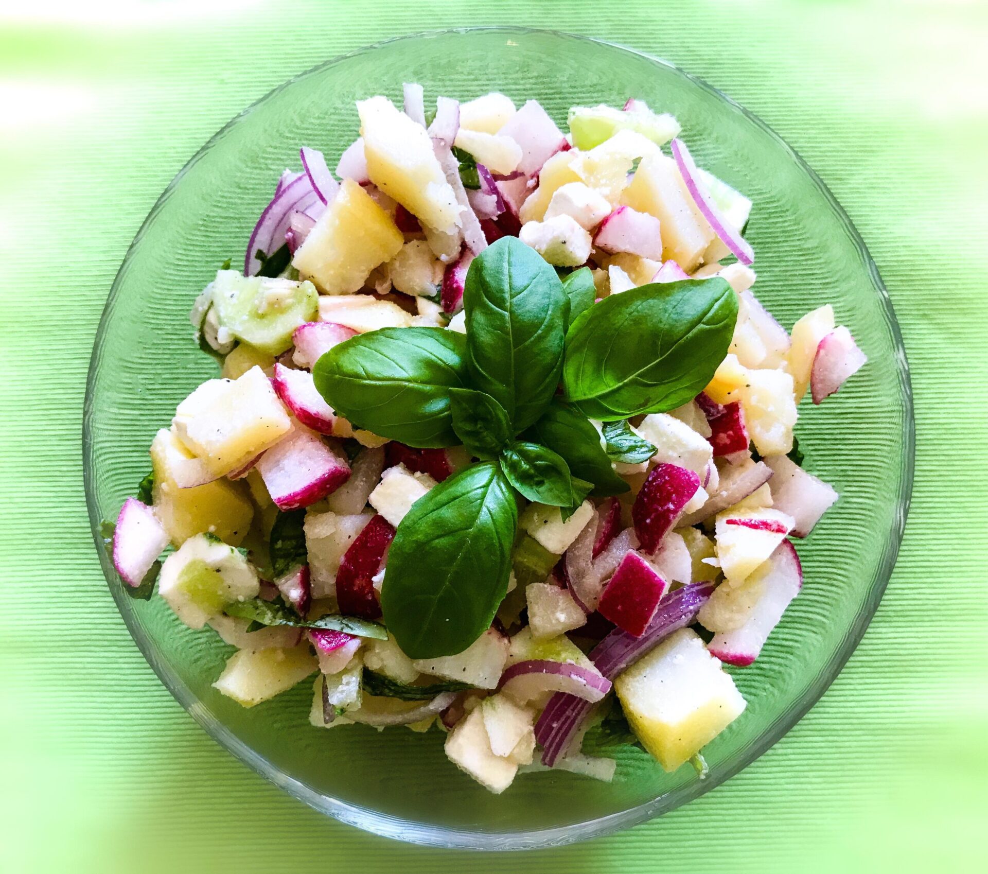 Sałatka ziemniaczana z rzodkiewką