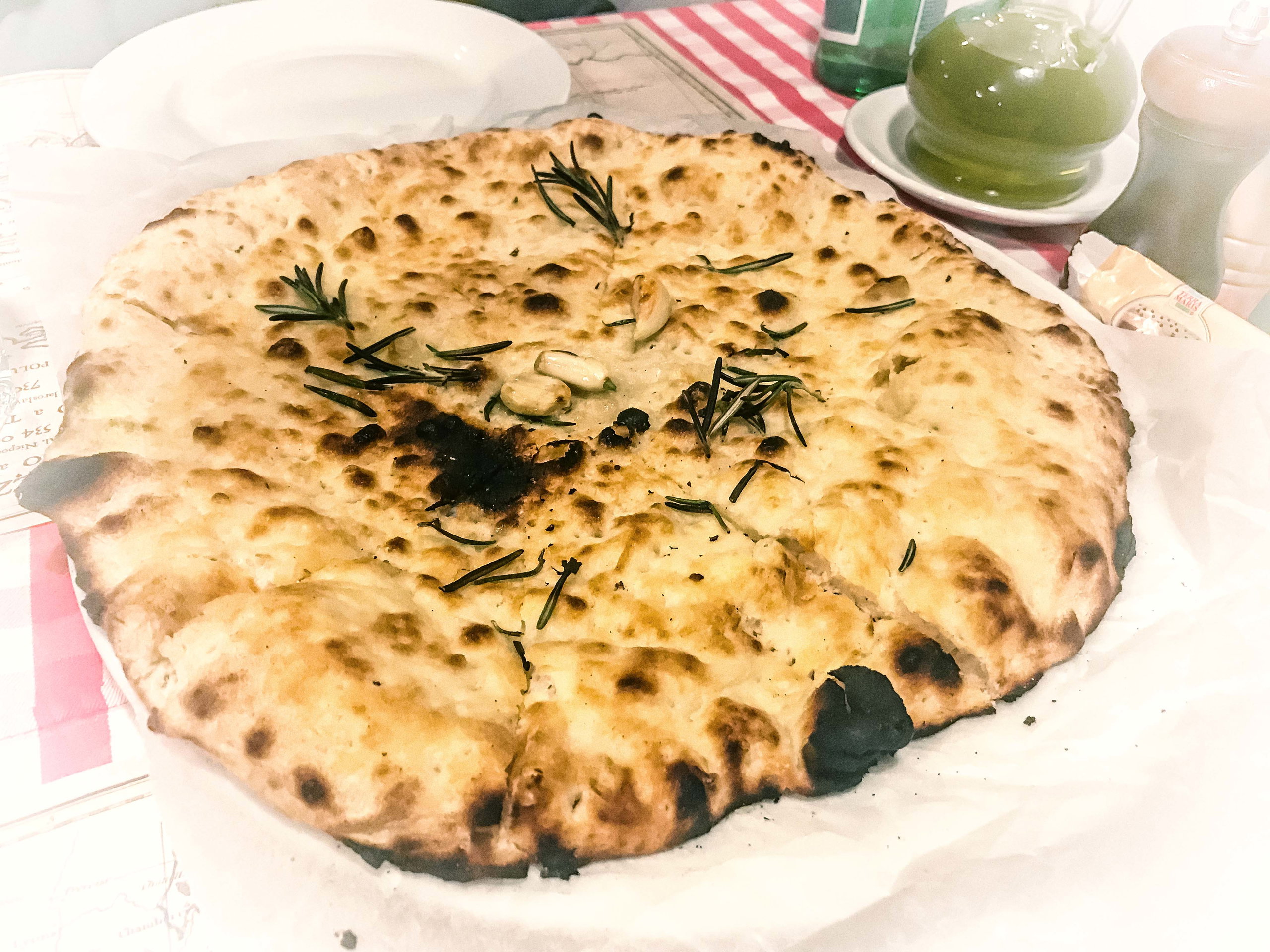 Włoska pizza w Warszawie - gdzie zjeść? 2 Ciao a tutti due - focaccia