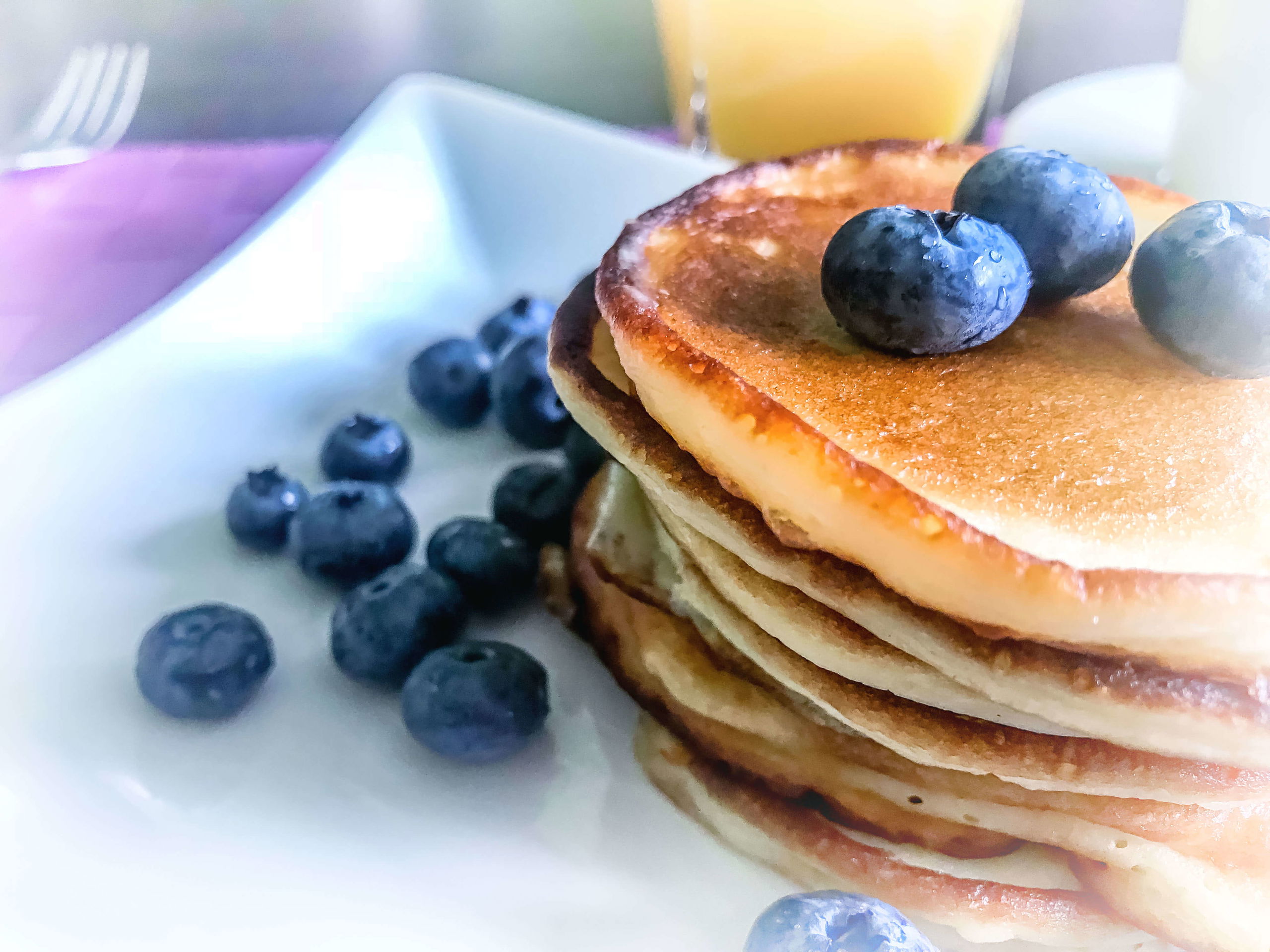 Szybkie placuszki z ricottą na śniadanie