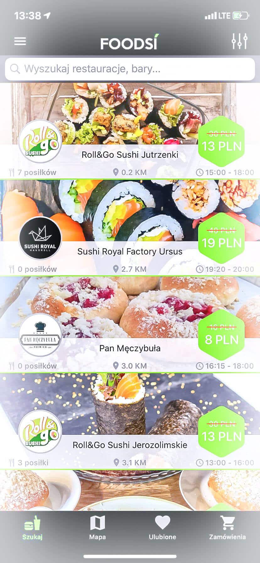 Foodsi - sushi za 3 złote?