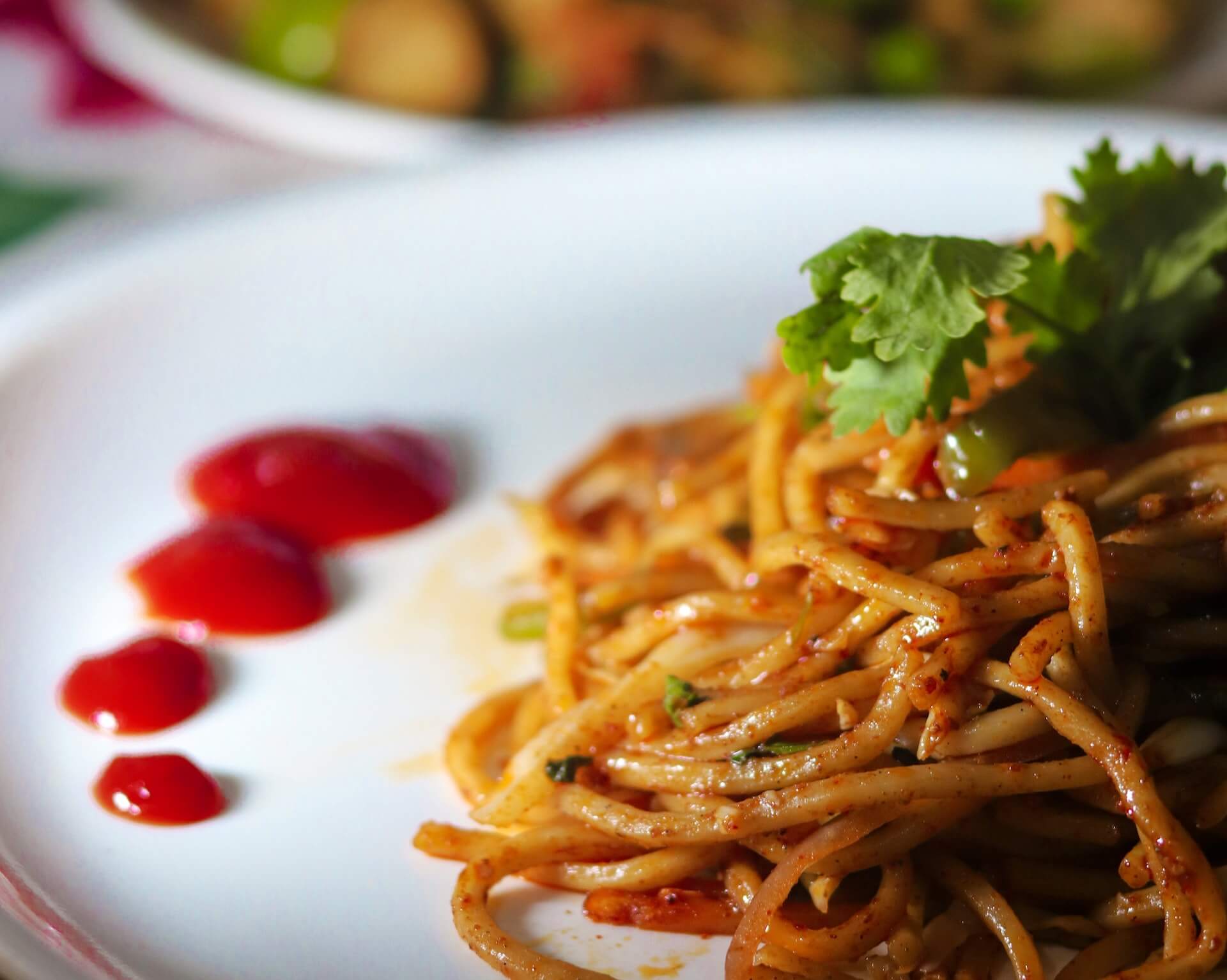 Spaghetti w delikatnym pomidorowym sosie