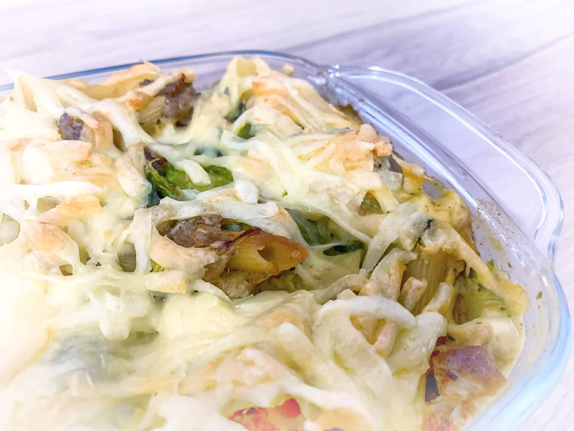 Zapiekanka makaronowa z kurczakiem 1 Zapiekanka makaronowa z kurczakiem