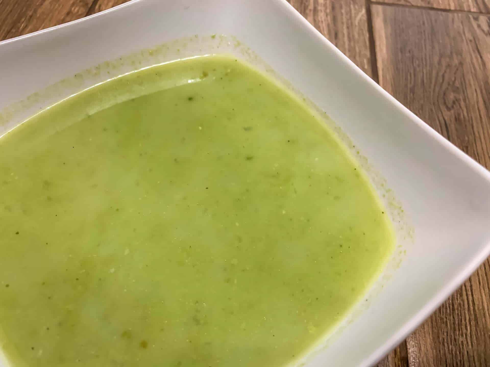 Zupa krem z groszku