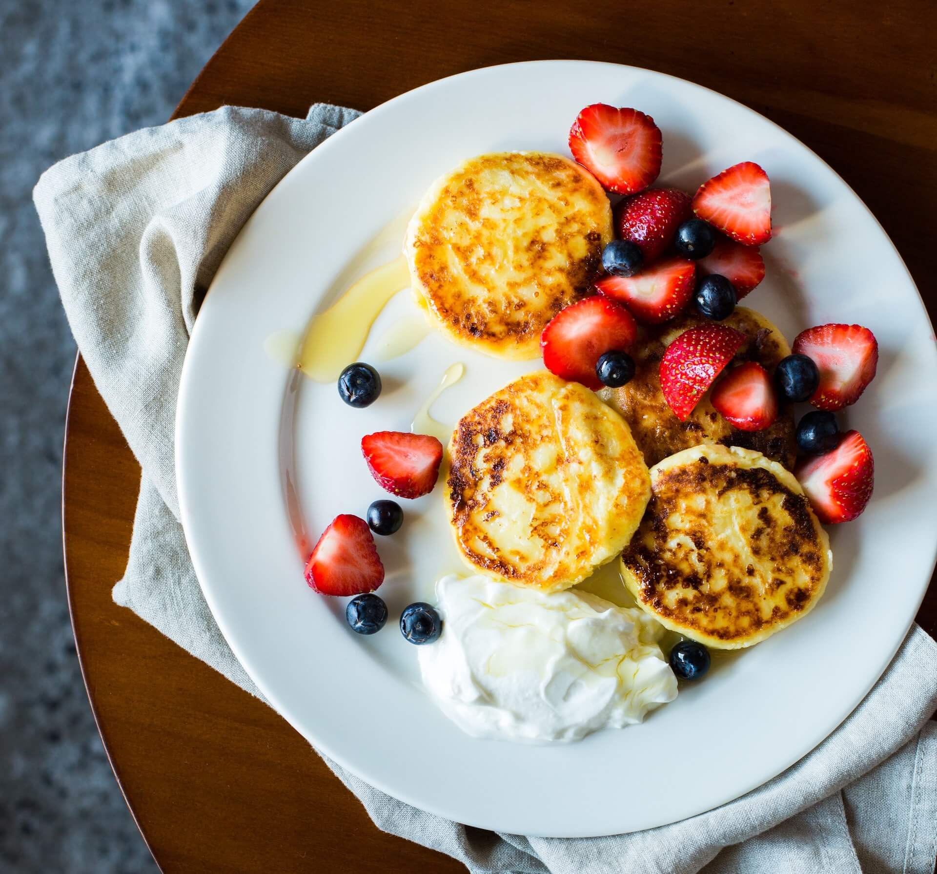 Placki bananowe - bez mleka