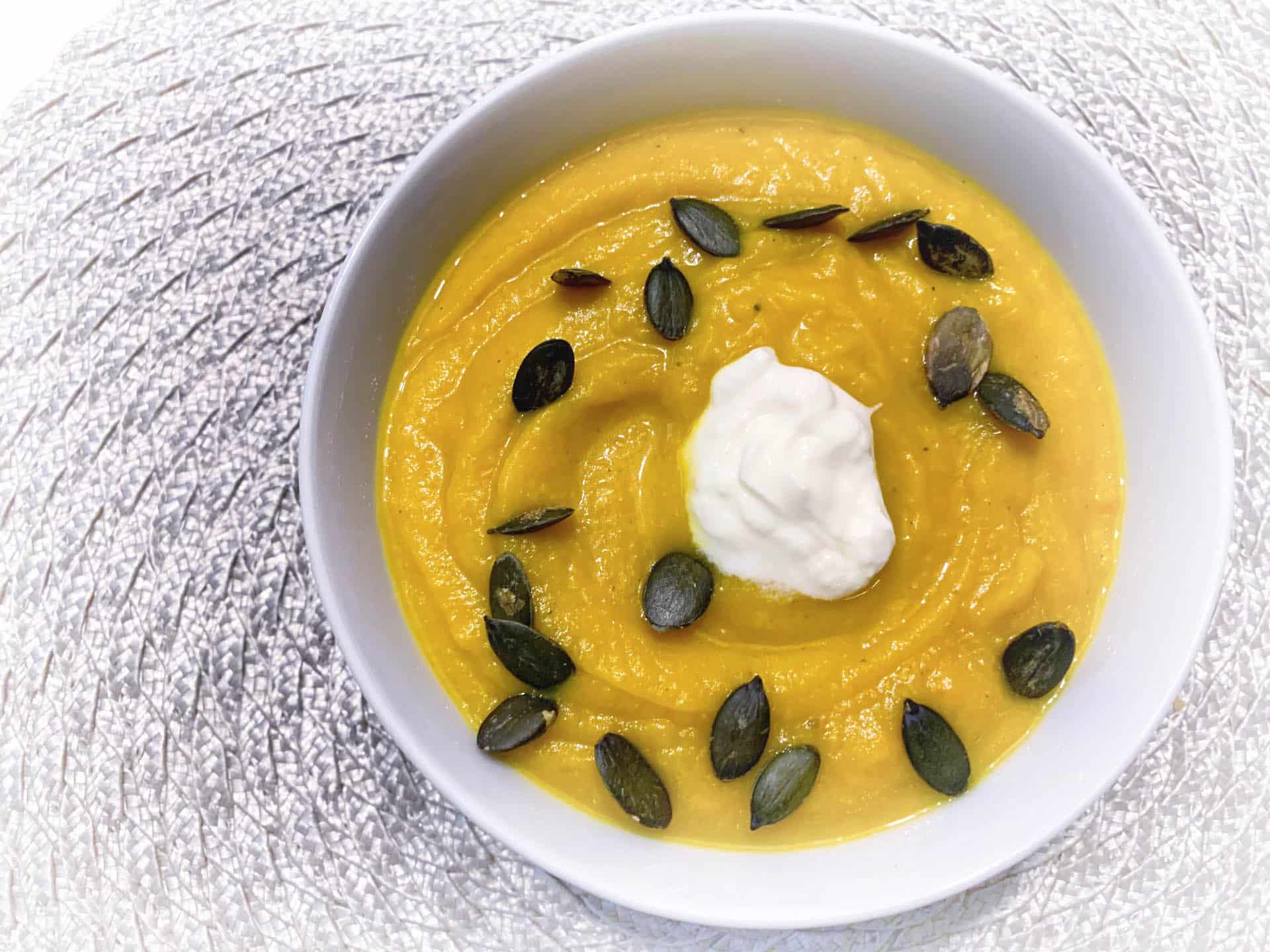 Zupa dyniowa bez mleczka kokosowego