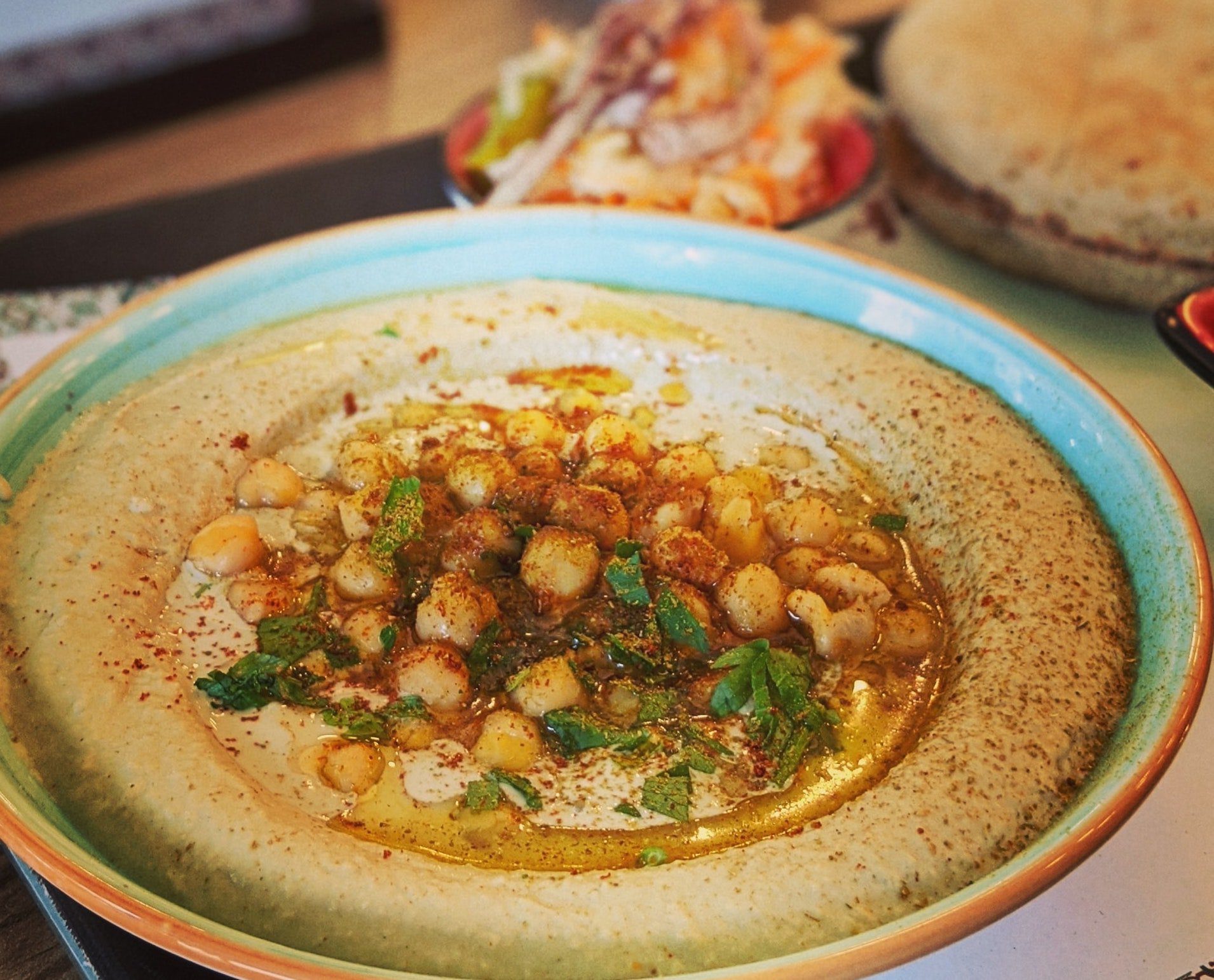 Błyskawiczny, domowy hummus 1 Błyskawiczny, domowy hummus