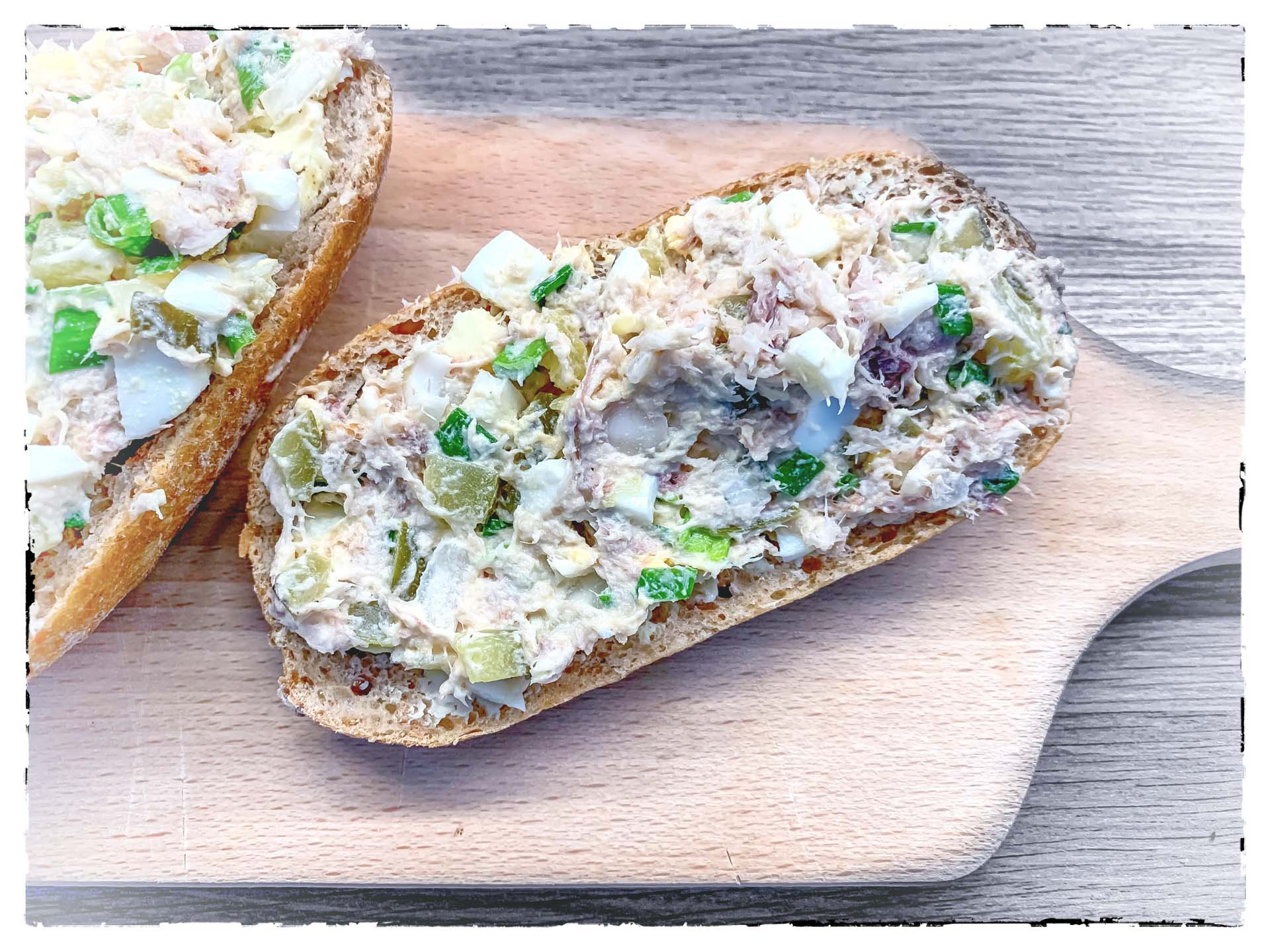 Pasta z makreli i jajek