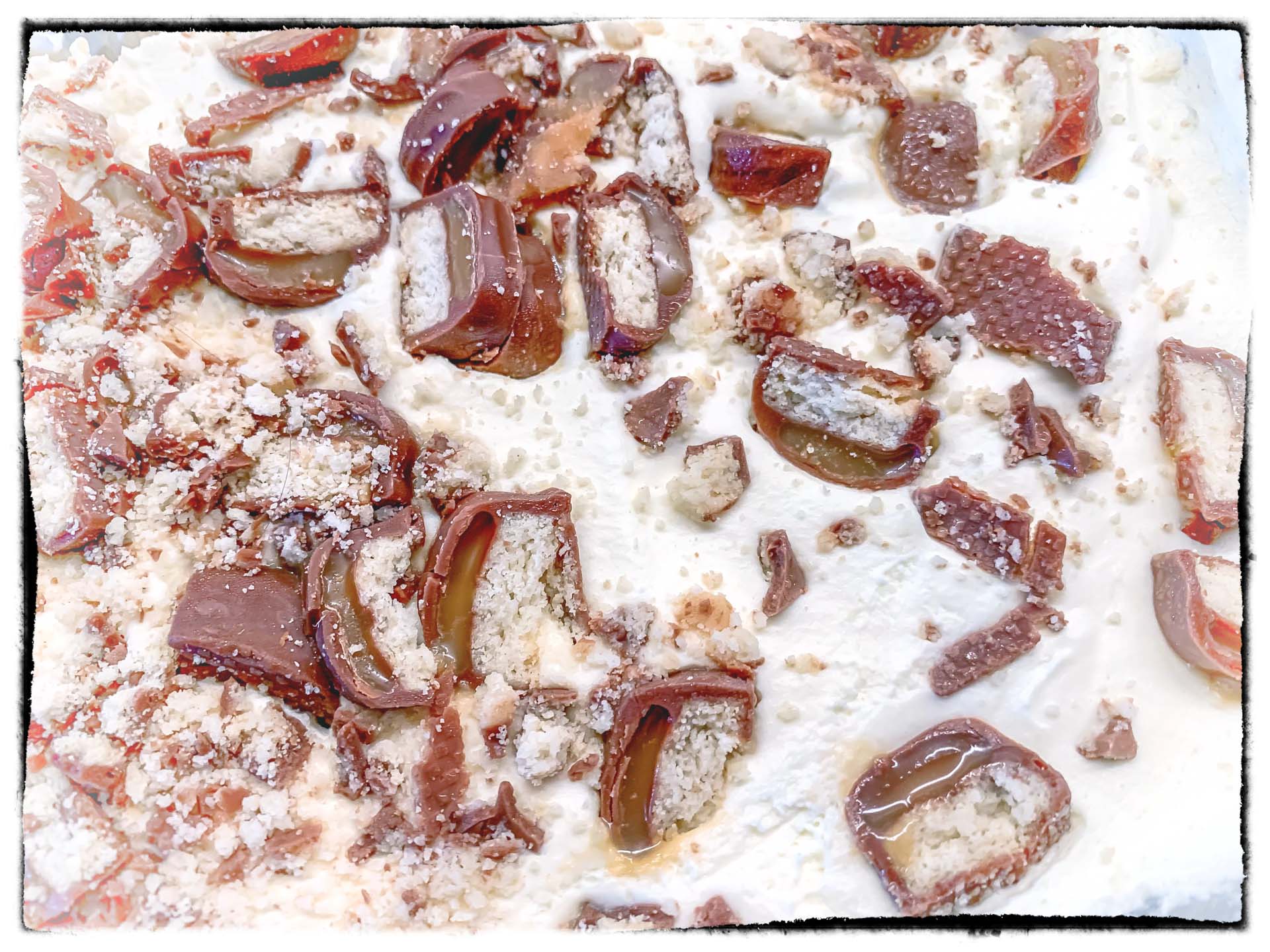 Ciasto Twix - bez pieczenia