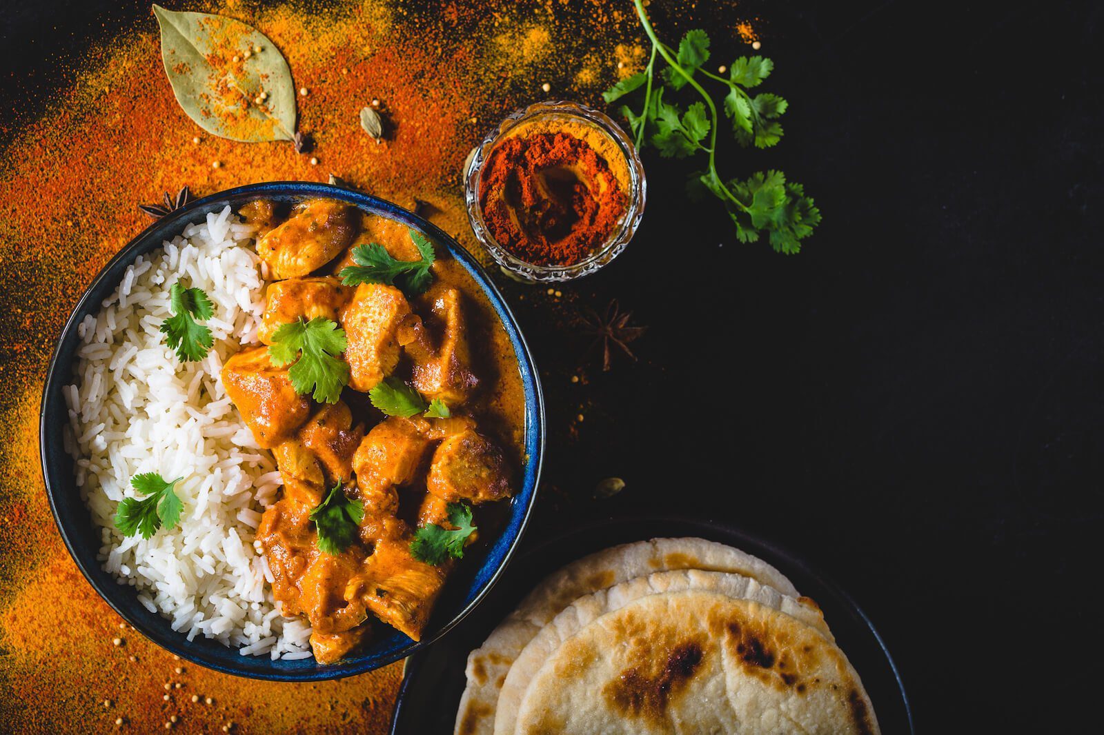 Top 5 najlepszych na świecie dań z kurczaka 1 Indyjski Butter Chicken