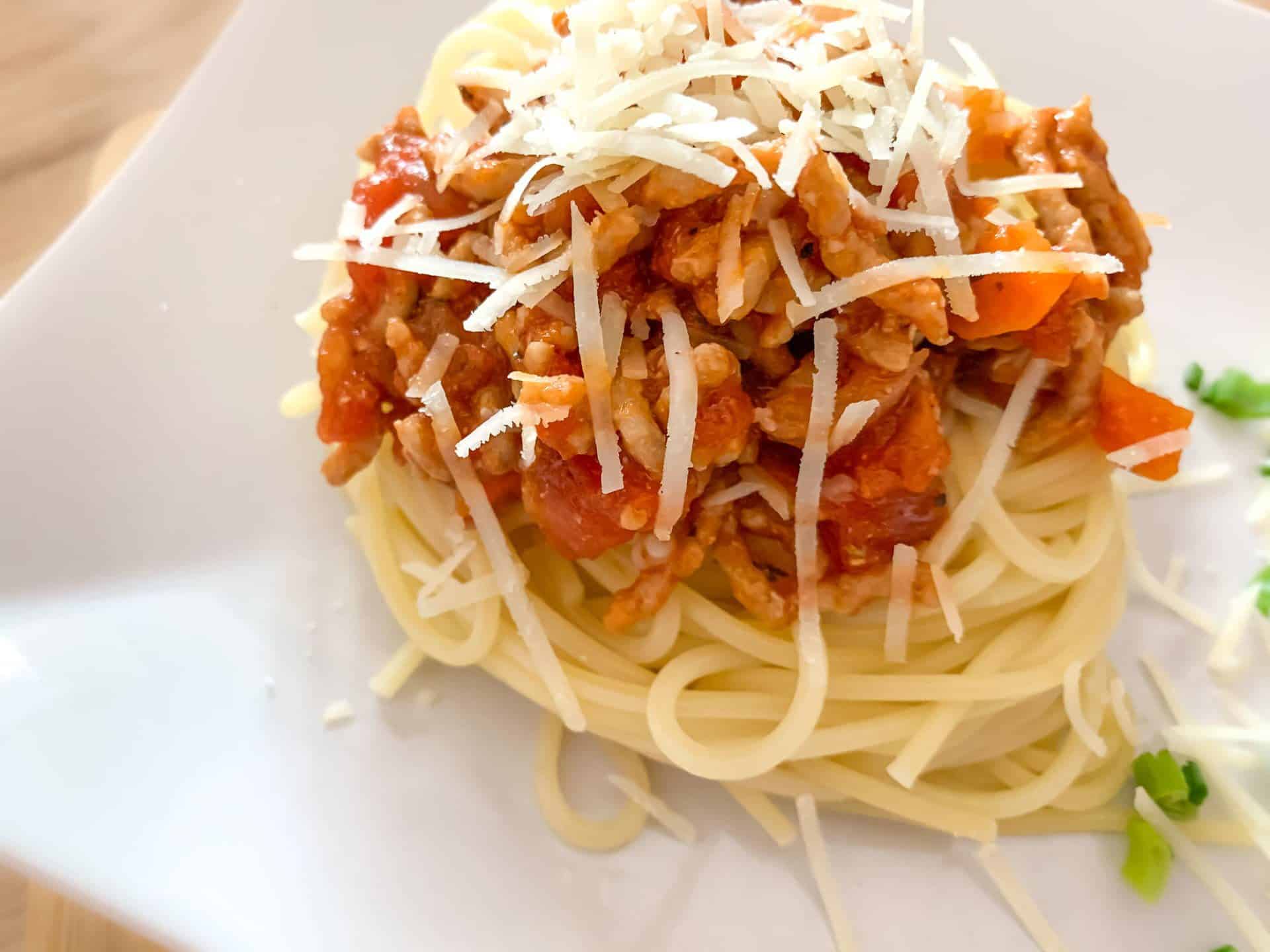 Domowe spaghetti Bolognese
