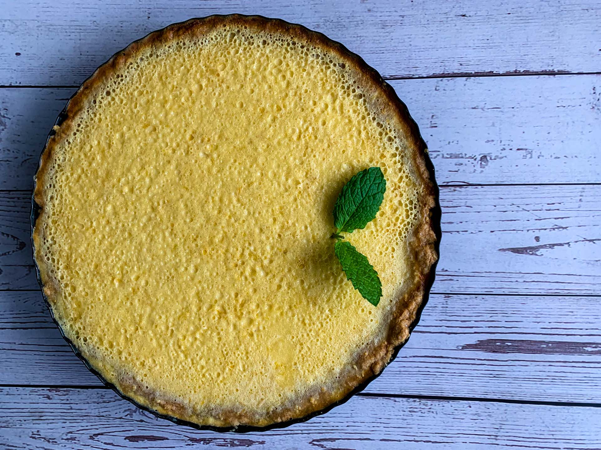 Tarta cytrynowa na kruchym cieście