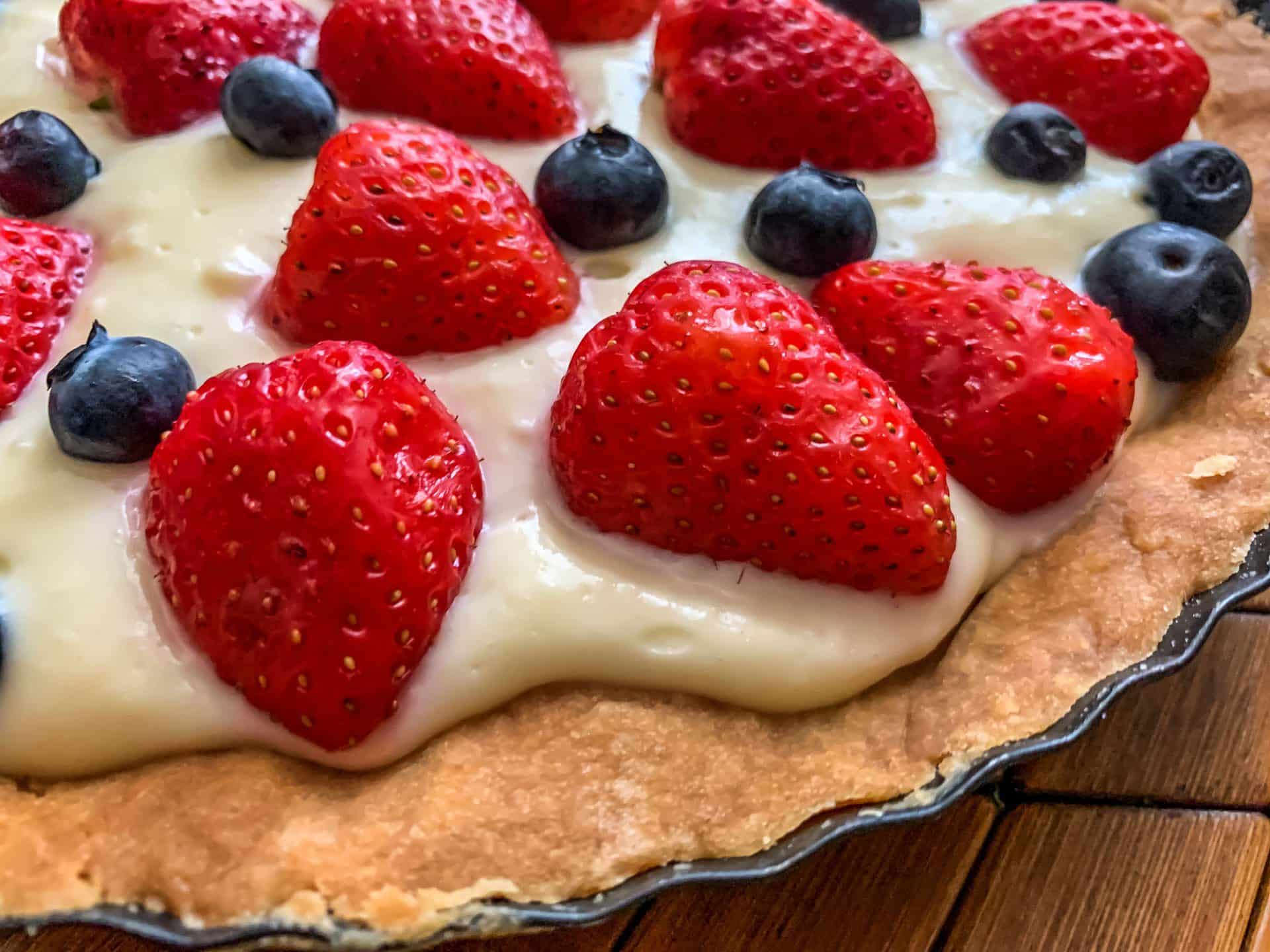 Tarta z borówkami