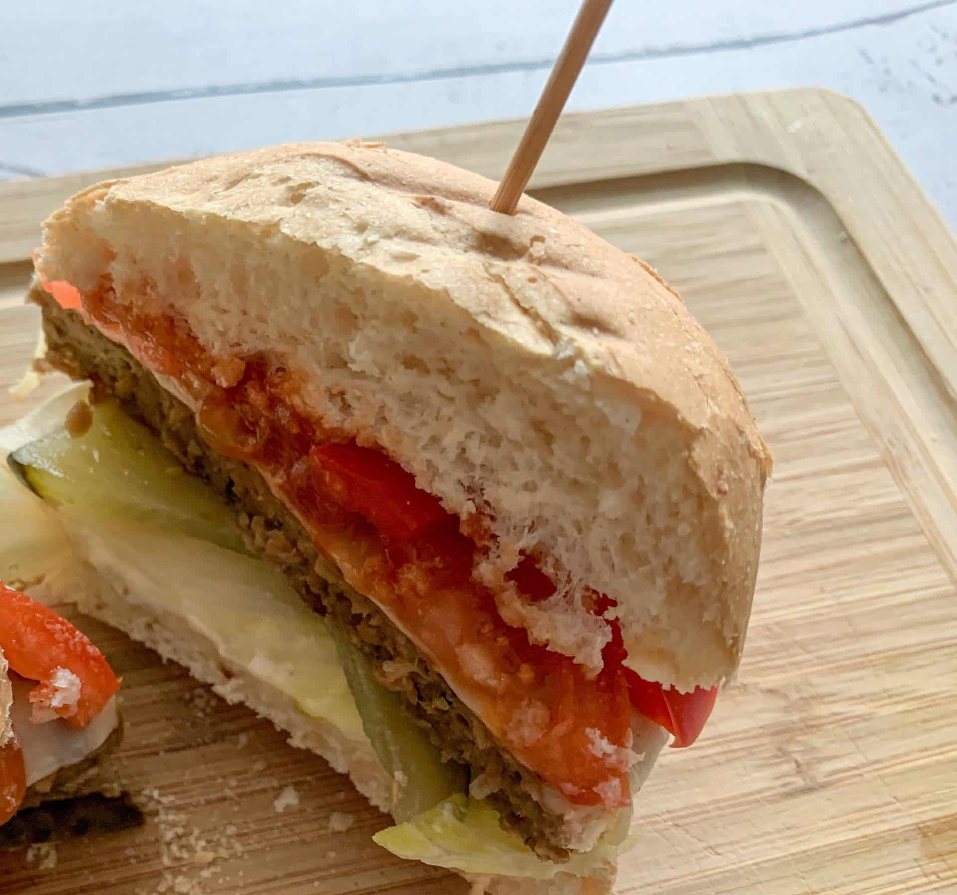 Burgery pieczarkowe z domowym majonezem 1 Burgery pieczarkowe z domowym majonezem