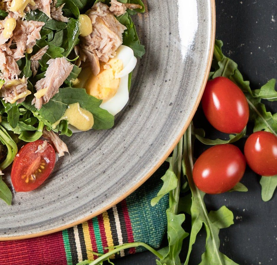 Fit sałatka z tuńczykiem