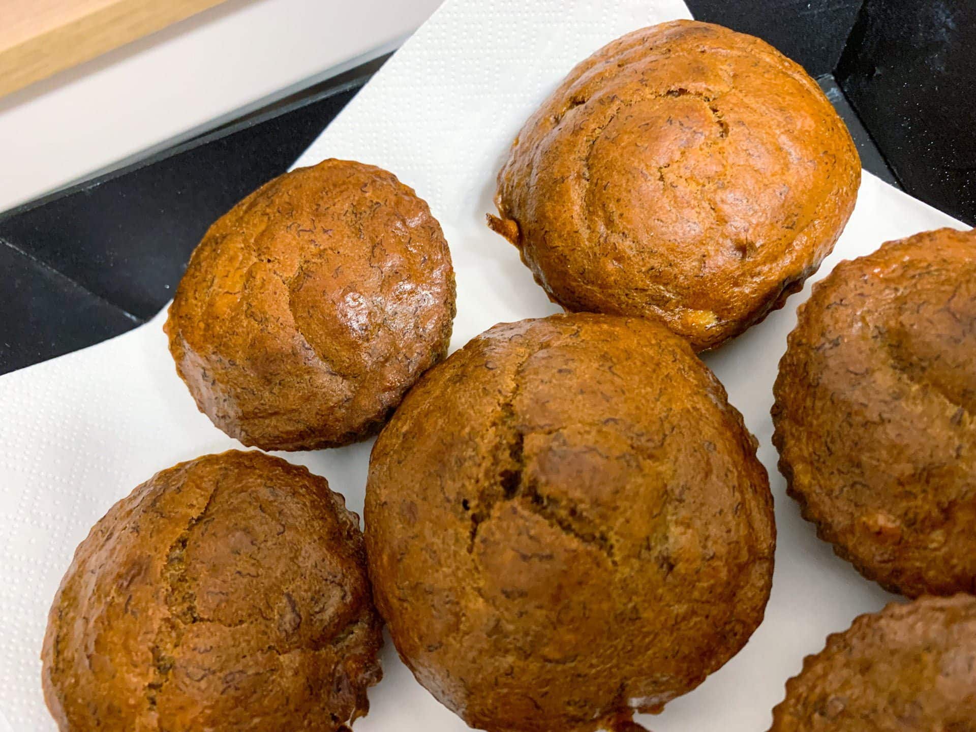 Muffinki bananowe z czekoladą