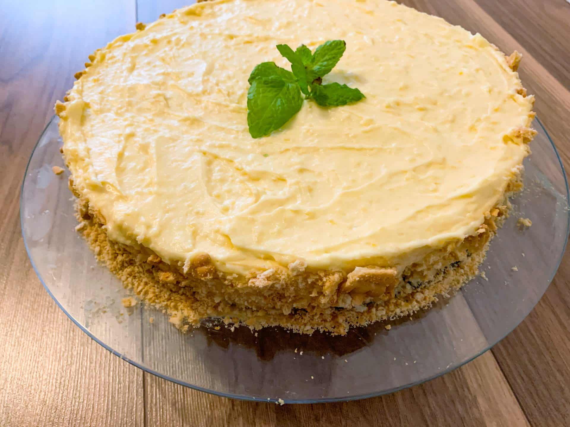 Domowy sernik cytrynowy