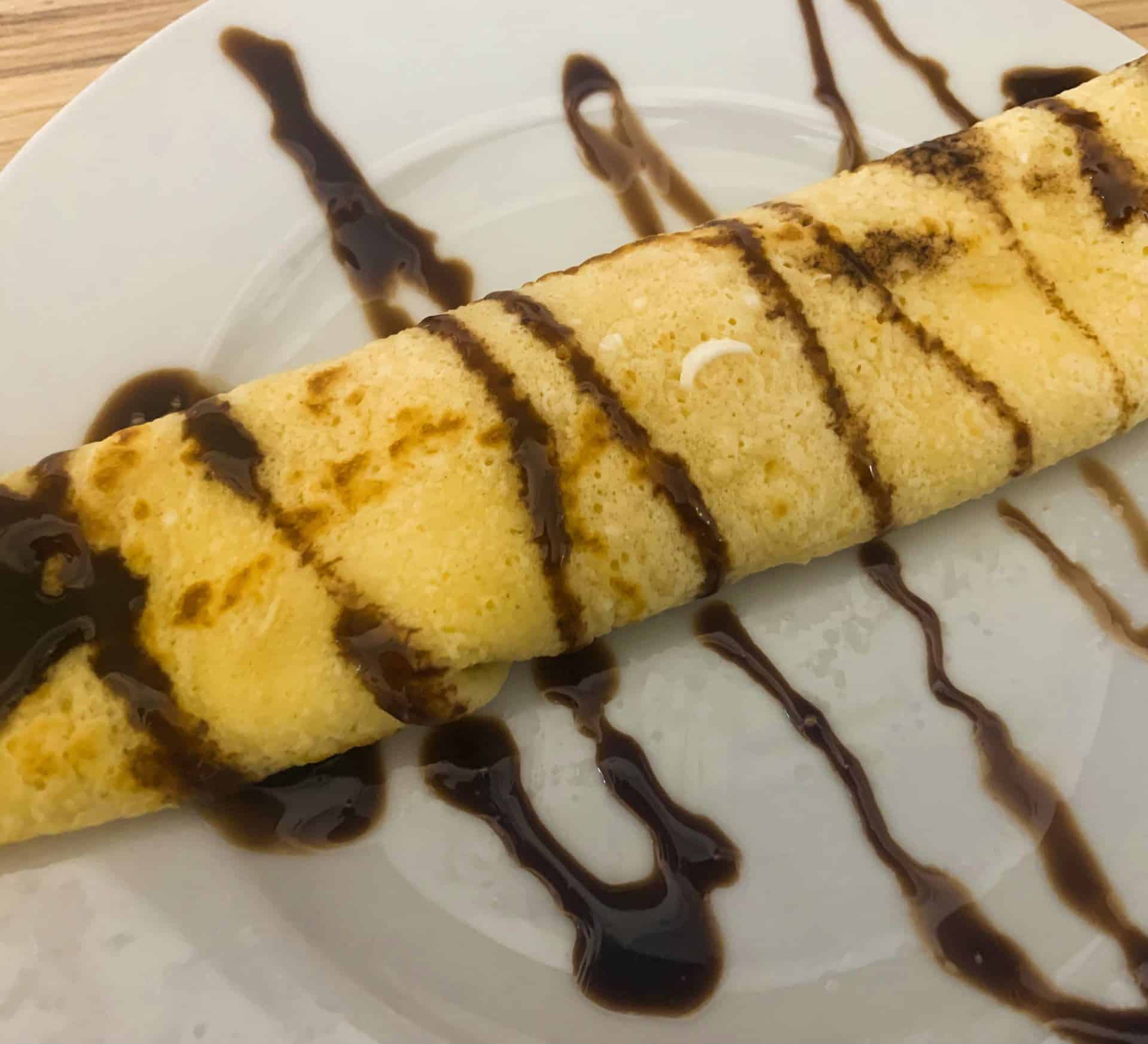 Naleśniki z serem i czekoladą