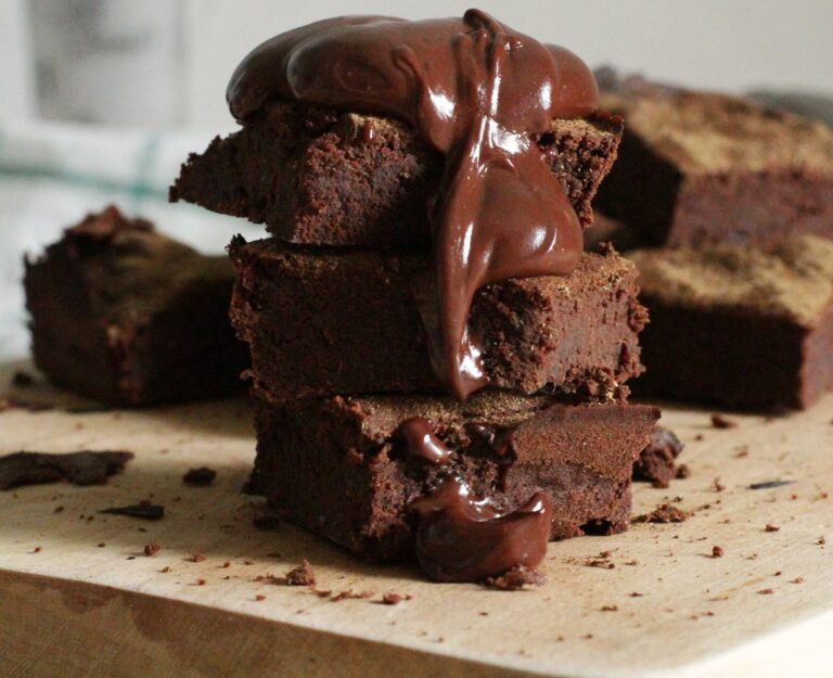 Brownie z musem czekoladowym