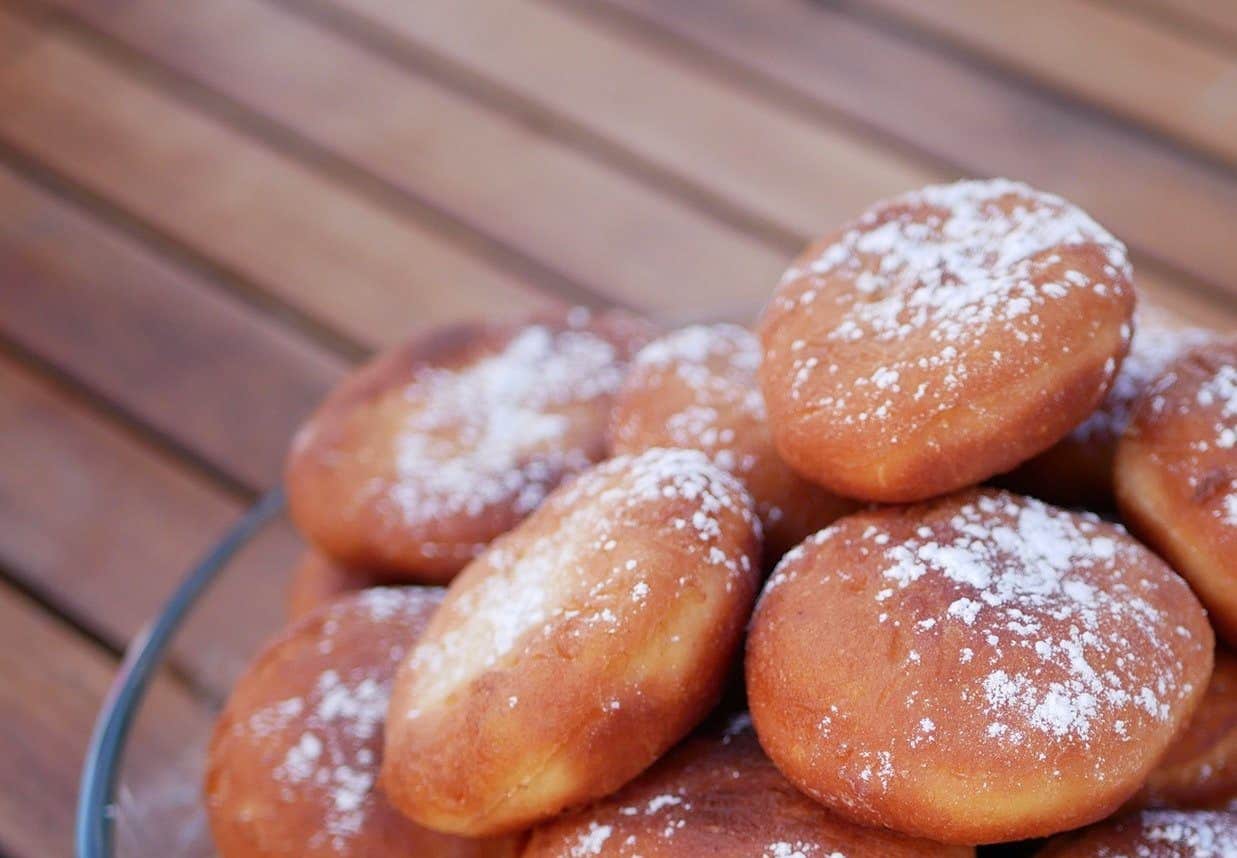 Pączki z nadzieniem różanym 1 paczki nadzienie rozana2
