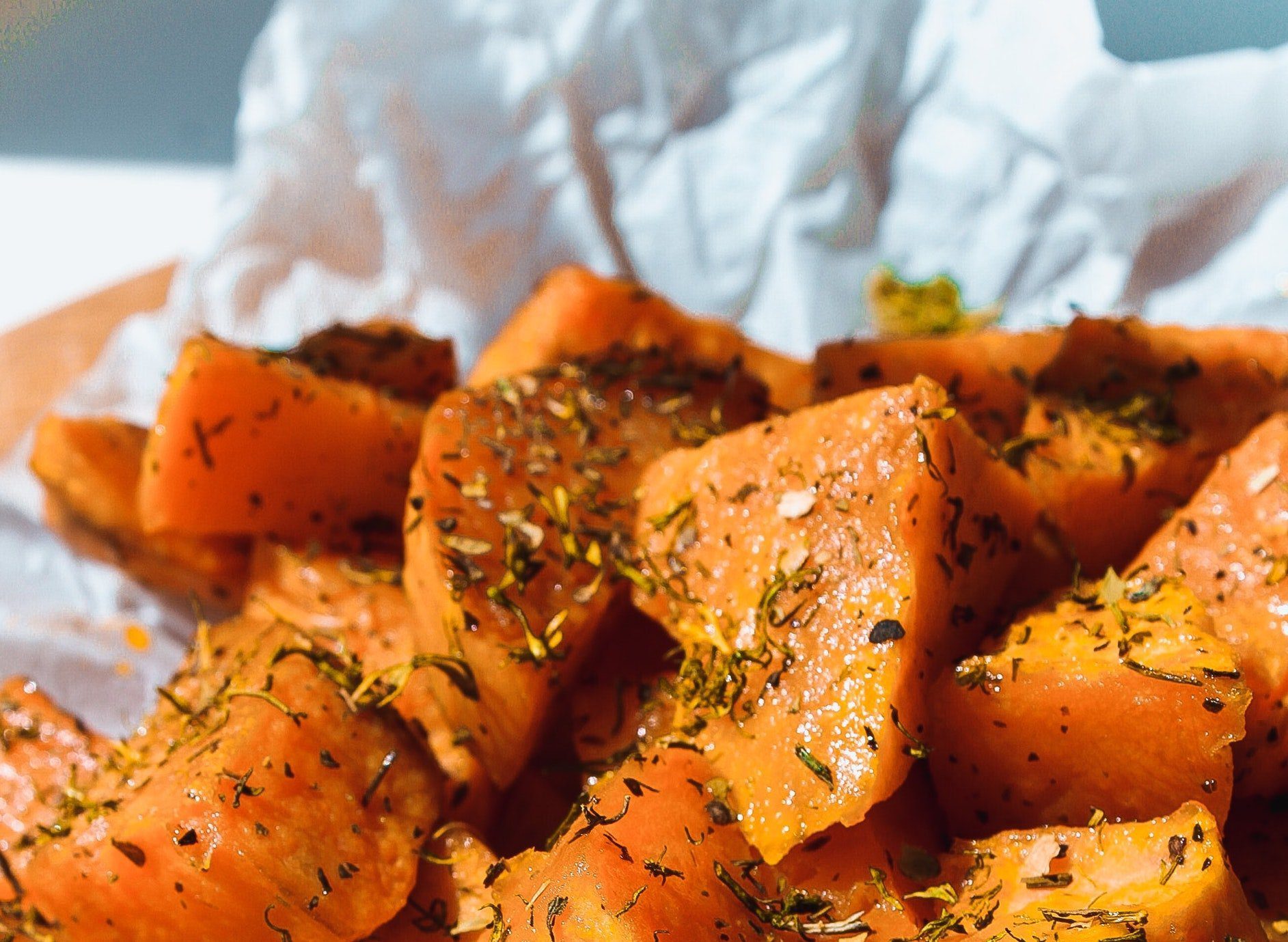 Przekąski na sylwestra 7 Domowe frytki z batatów