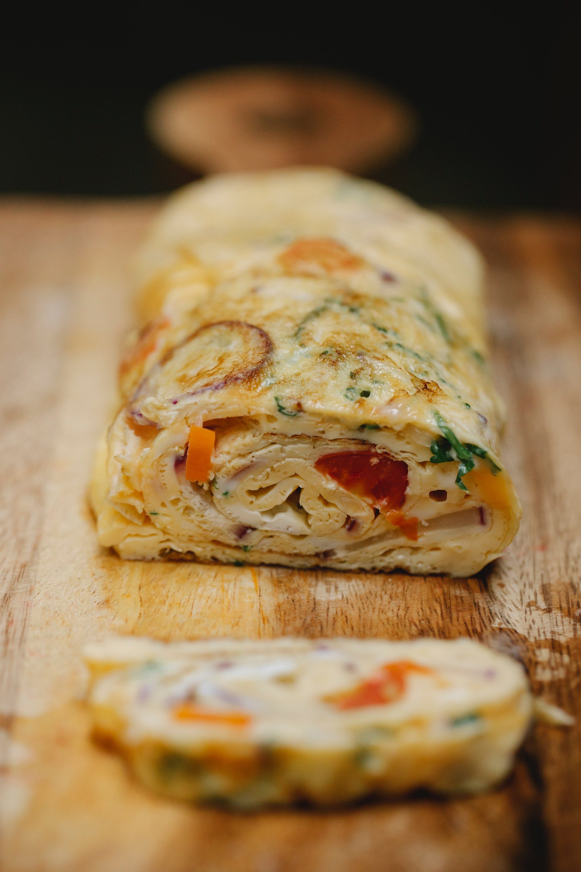 Rolowany omlet