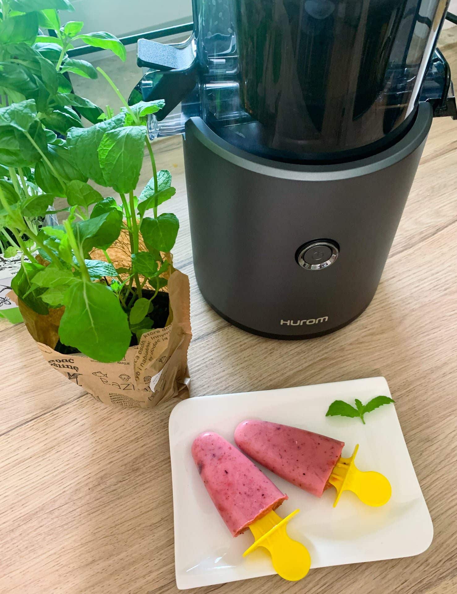 Lody truskawka - borówka - banan