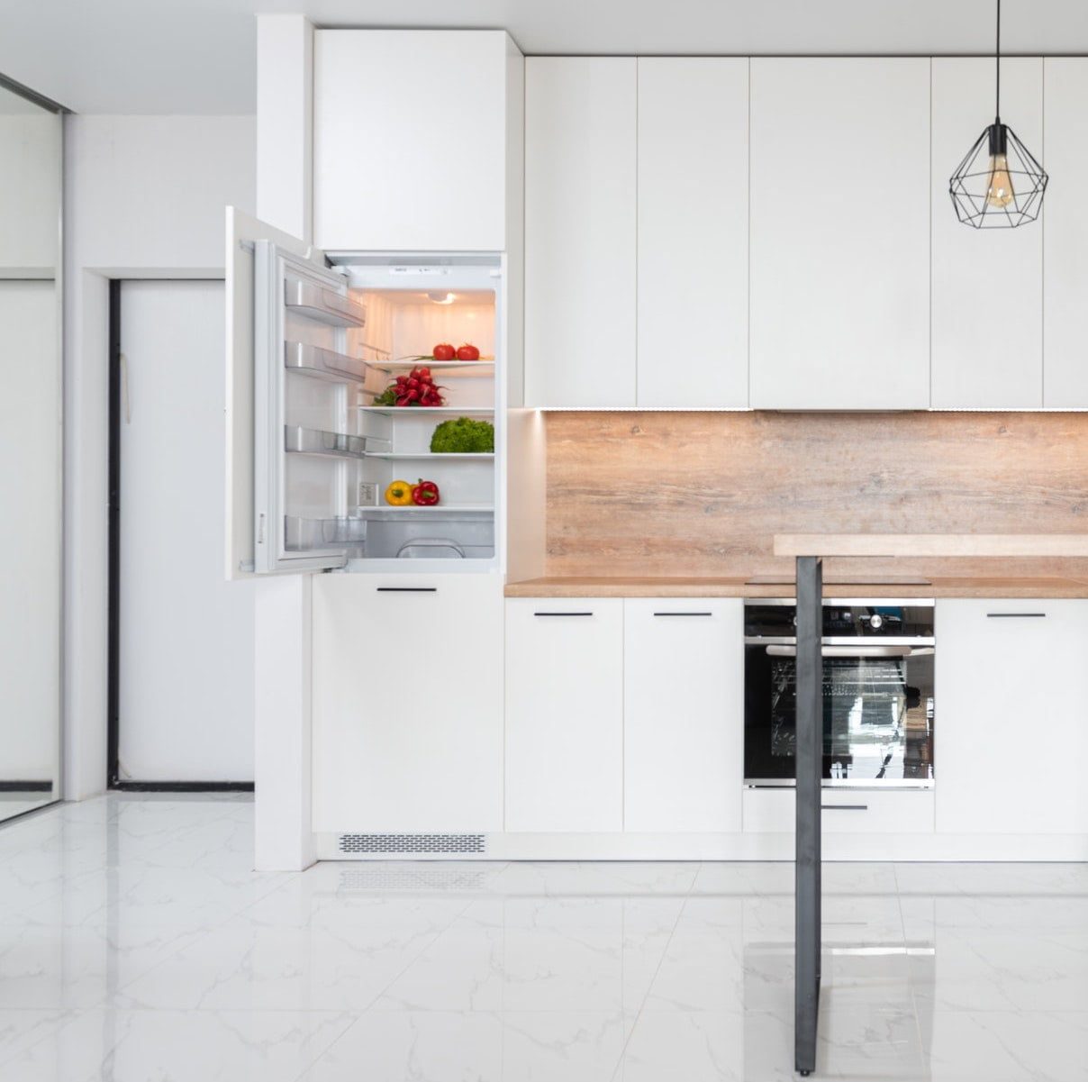 Gotowanie - lodówka do zabudowy