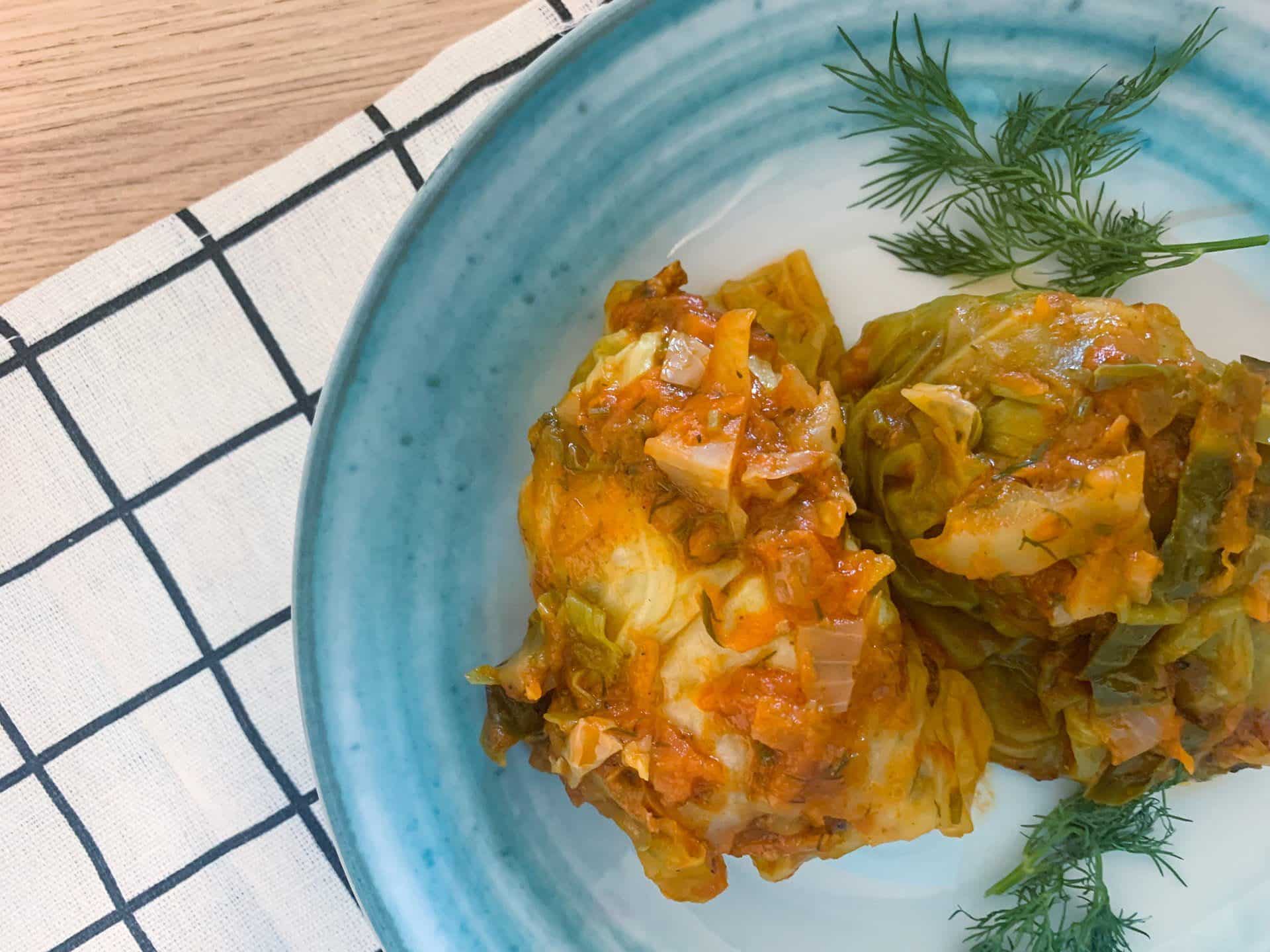 Gołąbki z młodej kapusty