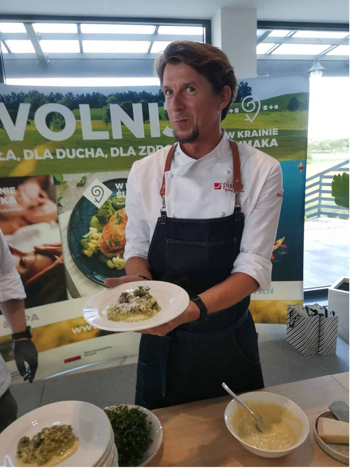 Karol Okrasa w Restauracji NOVA