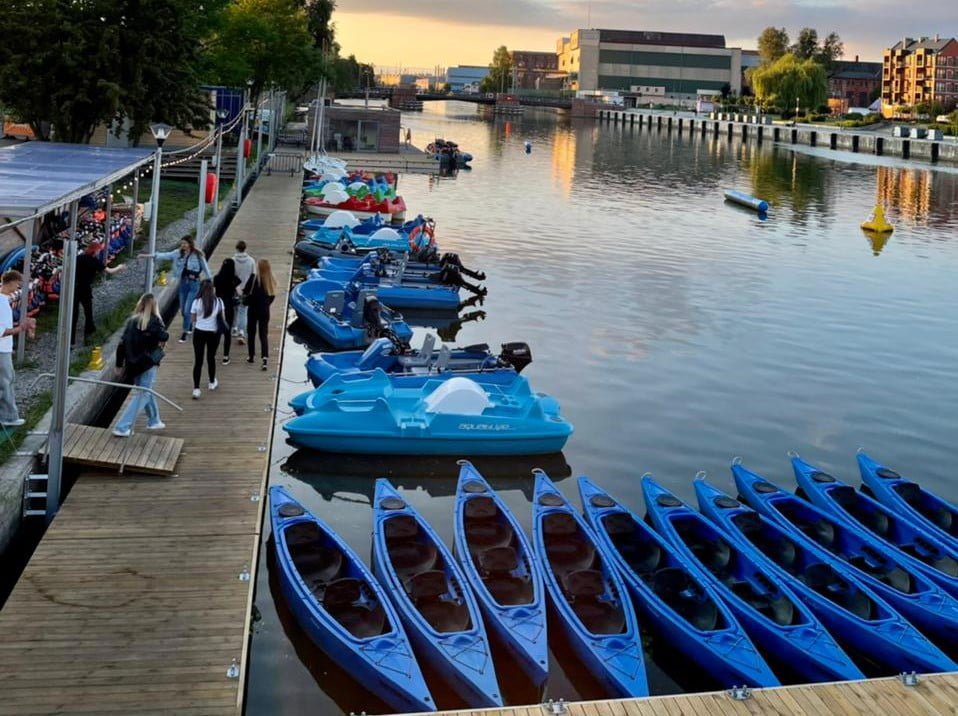 Moc atrakcji w Przystani Grupy Wodnej w Elblągu